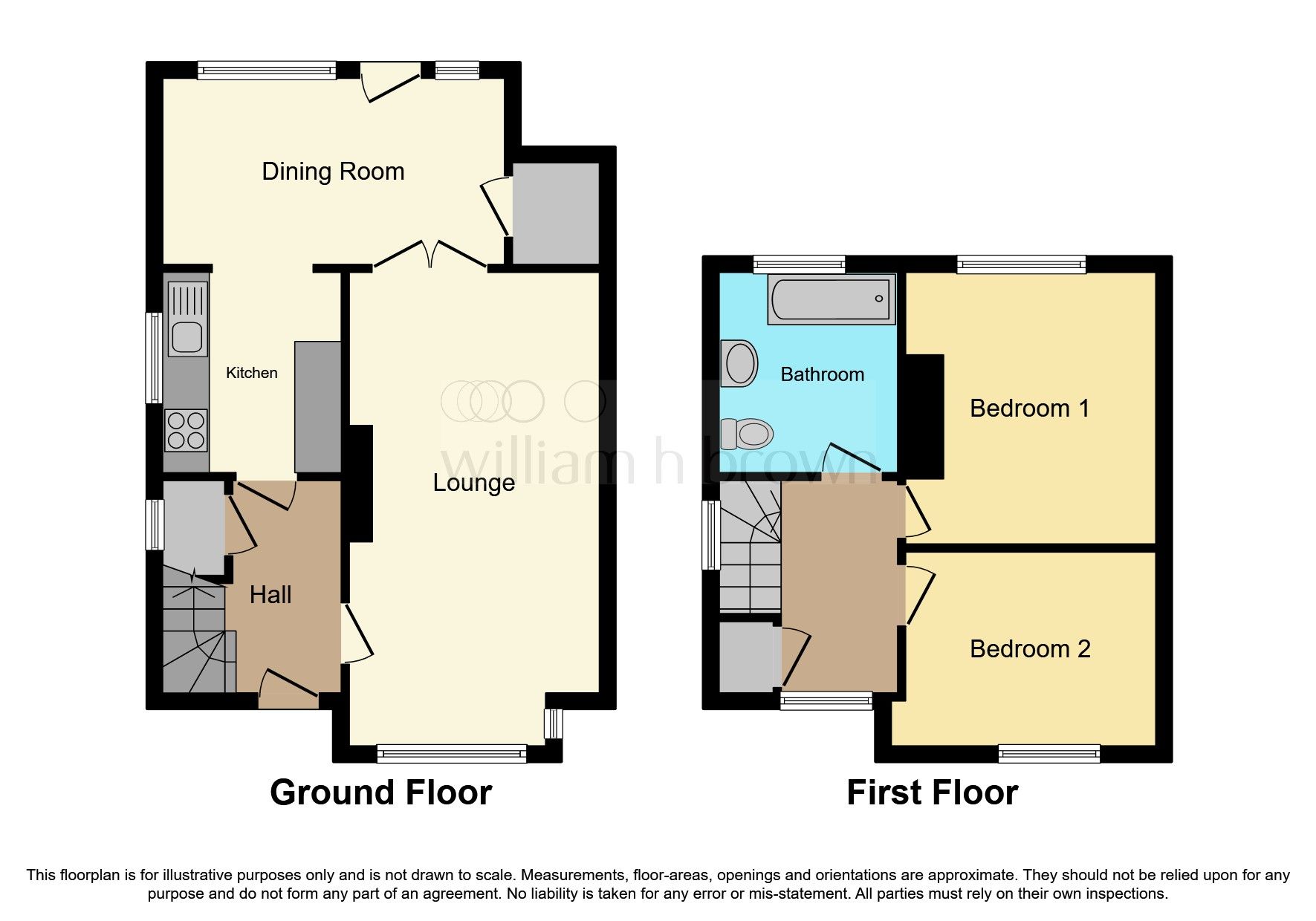 2 bed semidetached house for sale in Waterloo Crescent, Bramley, Leeds