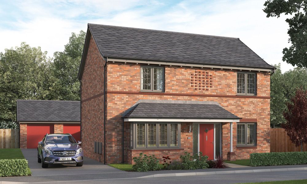 New home, 5 bed detached house for sale in Measham Close, Market