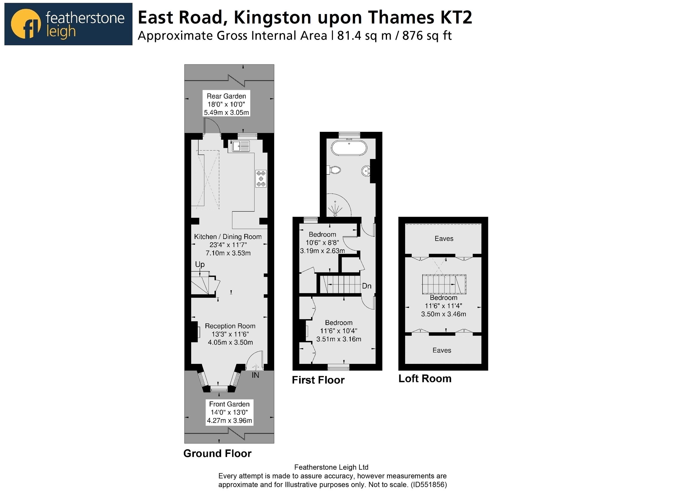 2 bed terraced house for sale in East Road, Kingston Upon Thames KT2