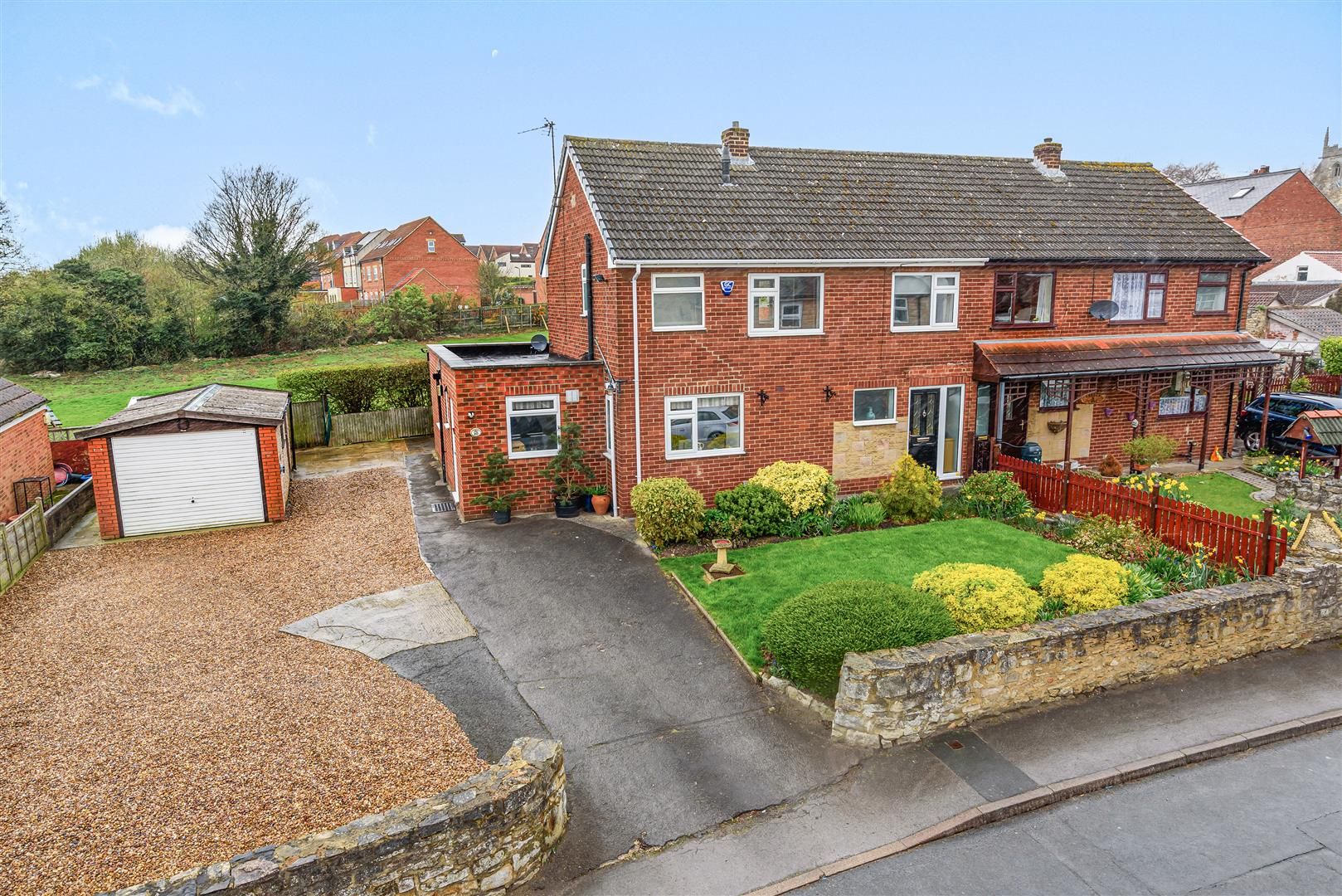 4 bed semidetached house for sale in Garden Lane, Sherburn In Elmet, Leeds, North Yorkshire
