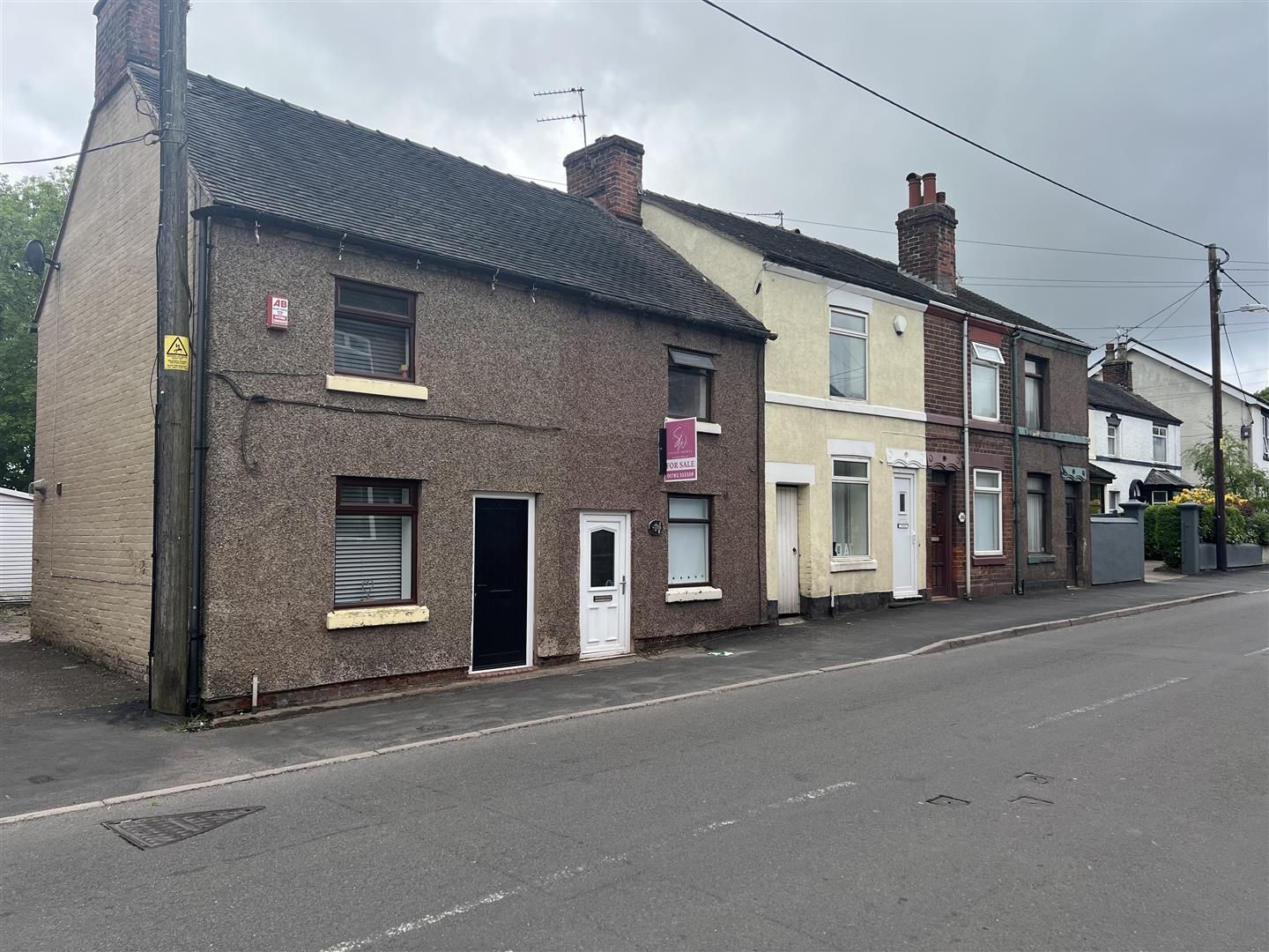 2 bed terraced house for sale in Uttoxeter Road, Blythe Bridge, Stoke