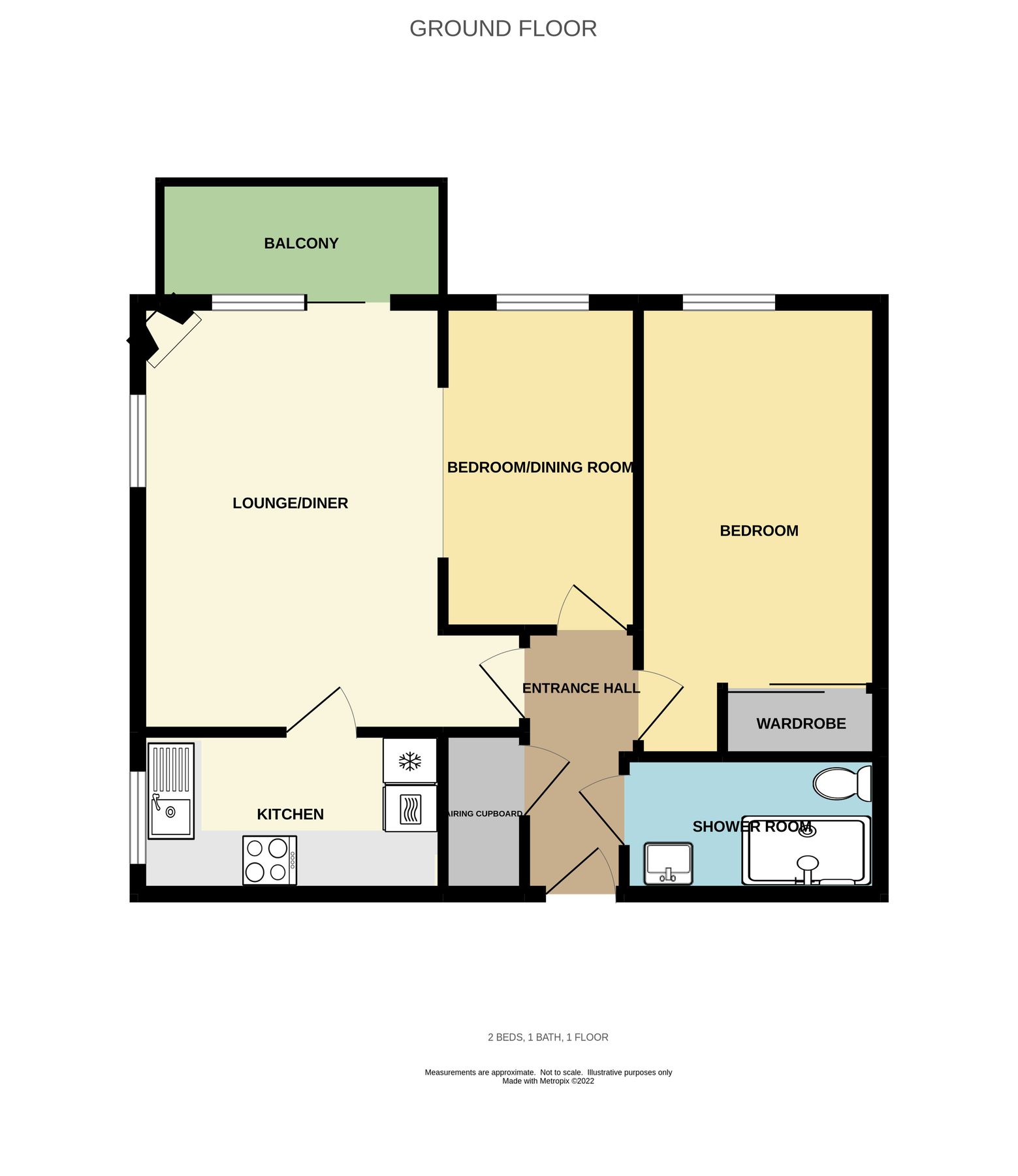 2 bed property for sale in Walnut Court, 10 Walnut Road, Torquay TQ2