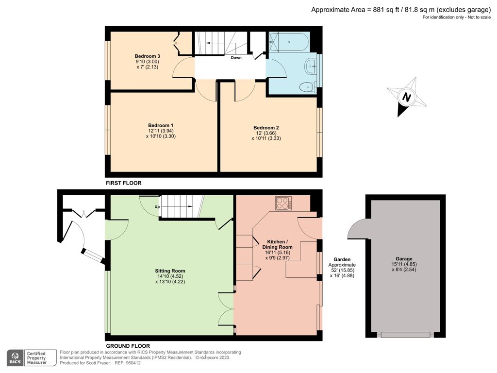 3 bed terraced house for sale in Beaumont Road, Headington, Oxford OX3
