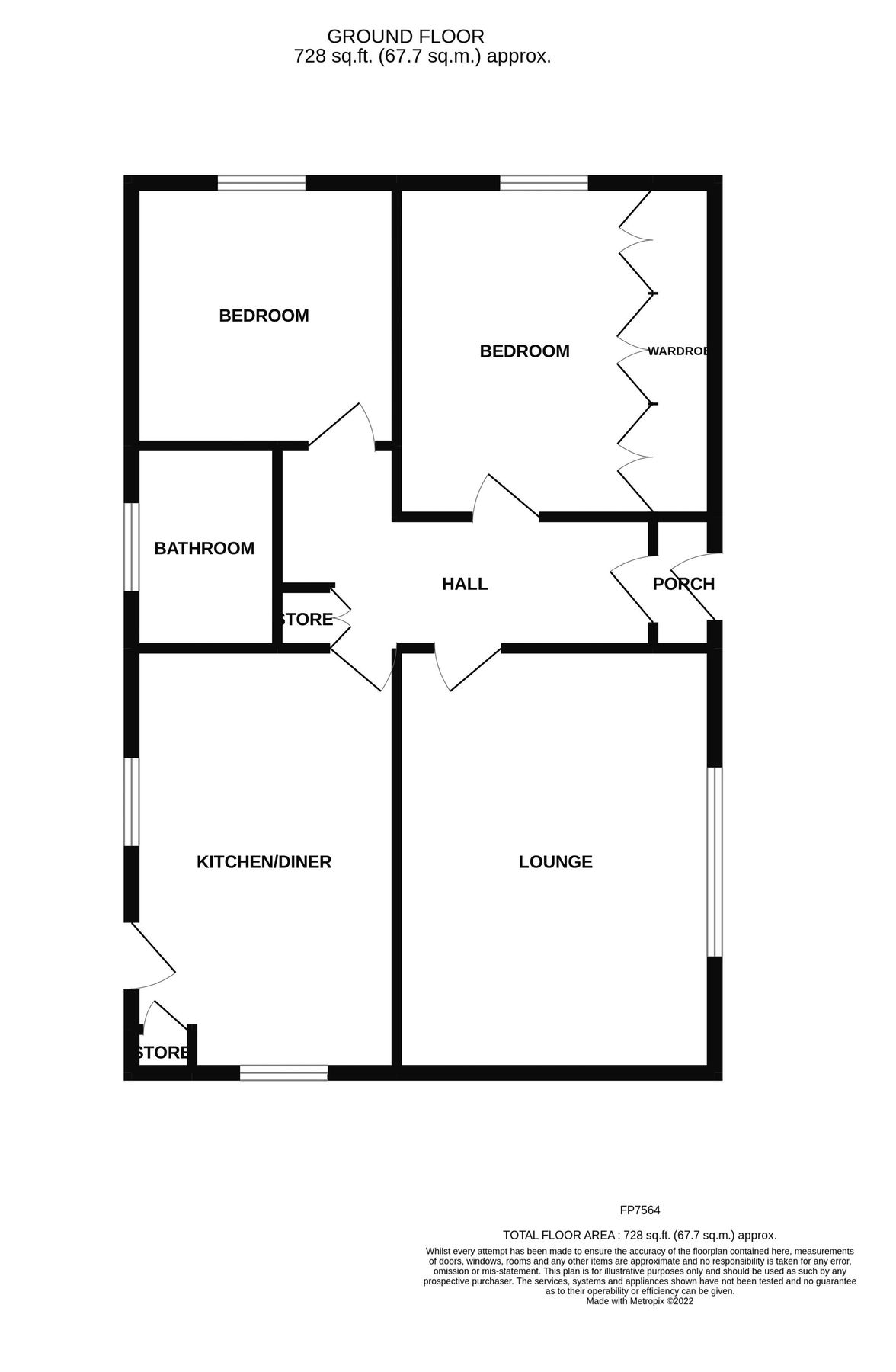 2 bed detached bungalow for sale in Nant Y Glyn, Llandudno Junction LL31 Zoopla
