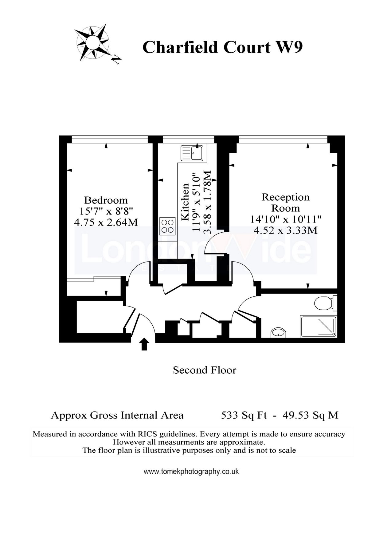 1 bed flat to rent in Charfield Court, Shirland Road W9, Zoopla