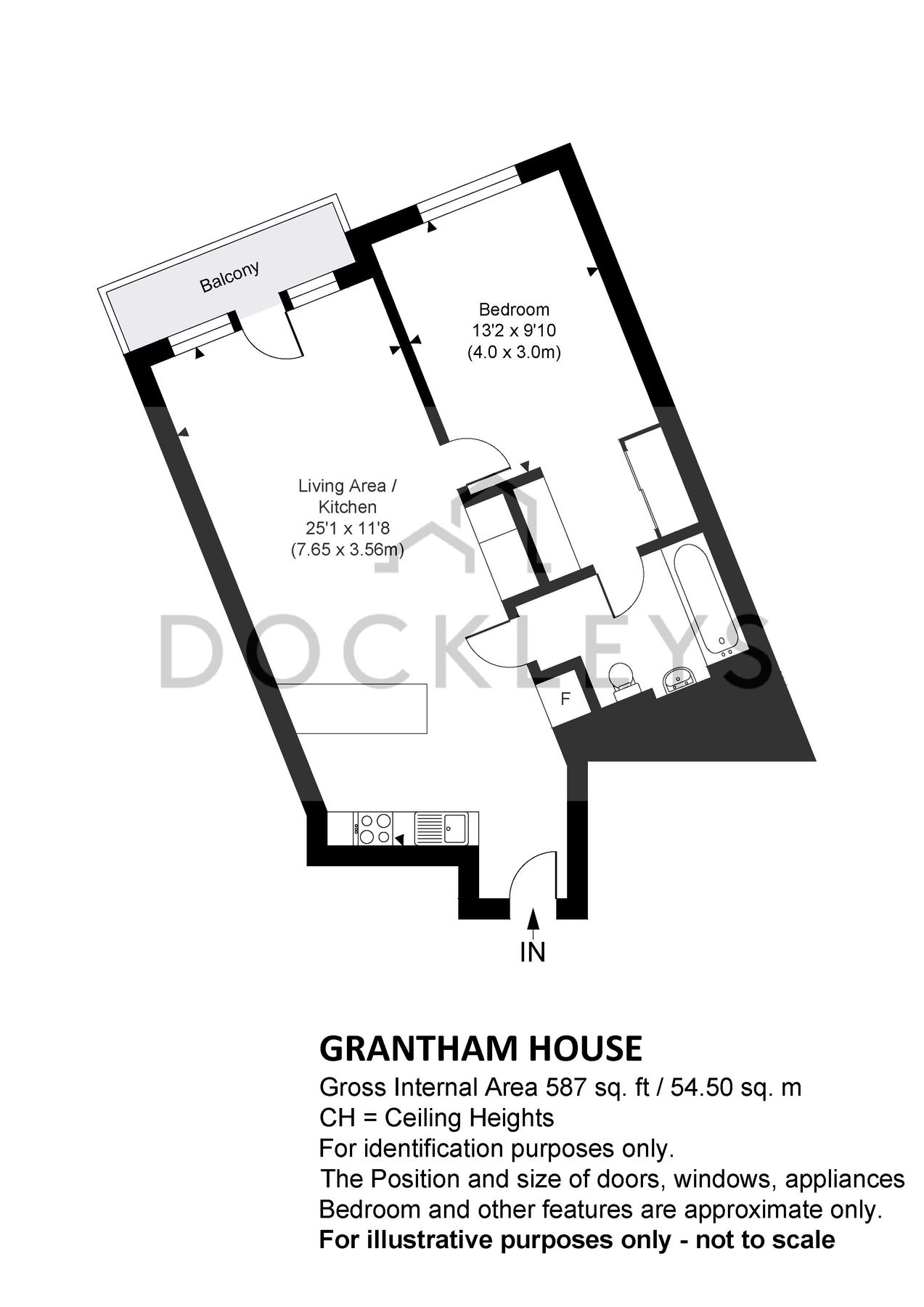 1 bed flat for sale in Grantham House, London City Island E14 Zoopla