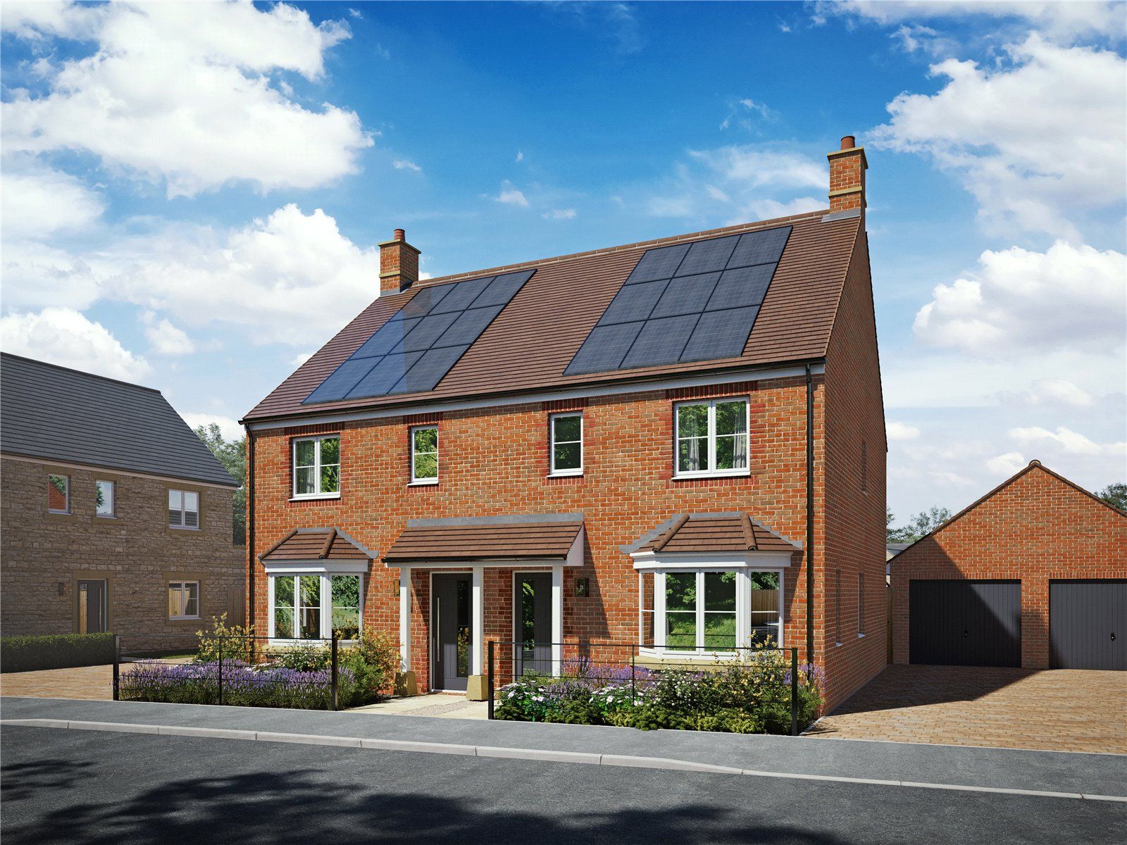 New home, 2 bed semidetached house for sale in 5 The Cricklade, Honey