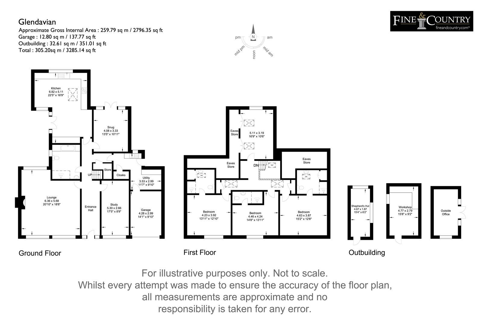 4 bed property for sale in Glendavian, Dykes Lane, Yealand Conyers