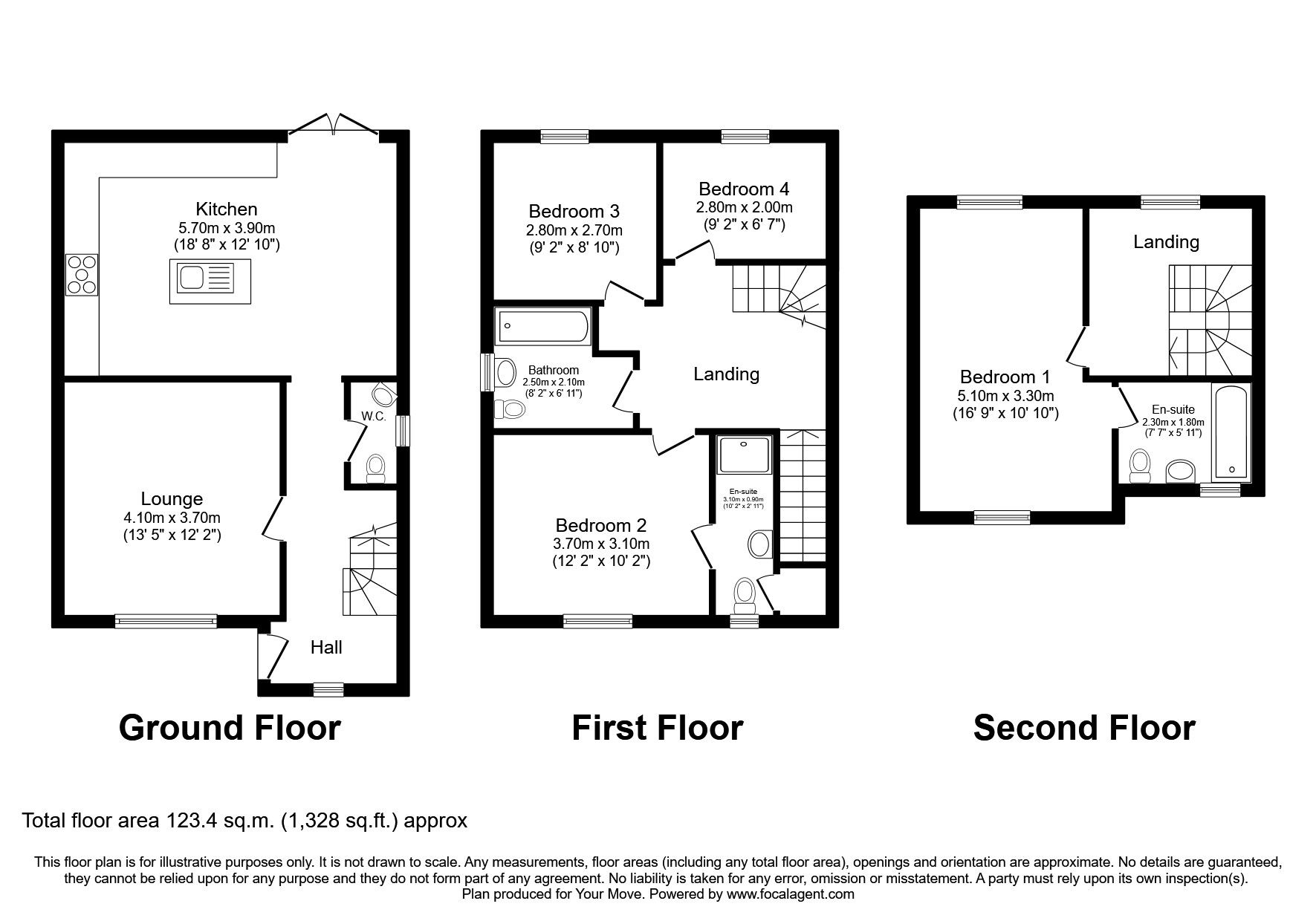 4 bed detached house for sale in Central Road, Hugglescote, Coalville