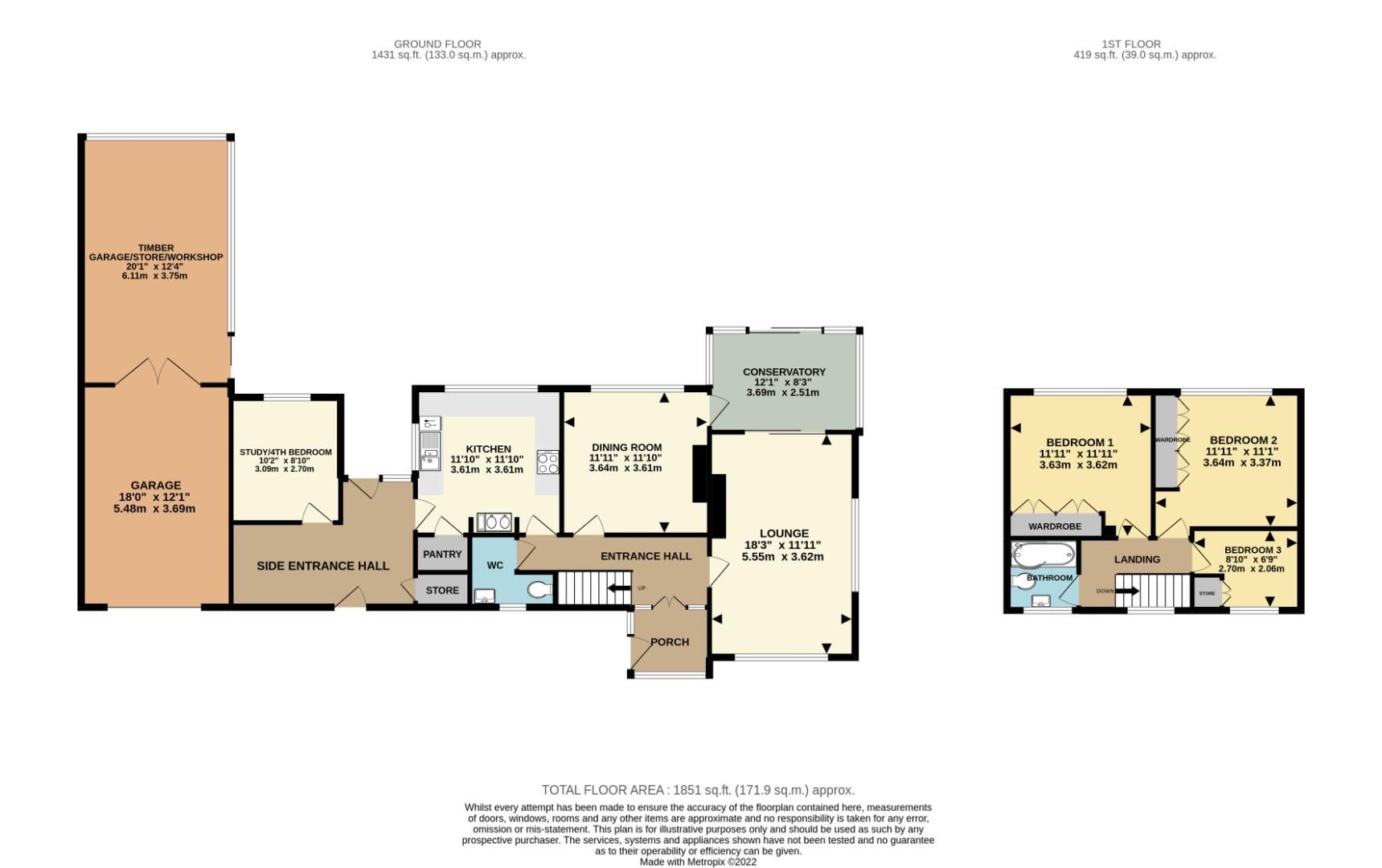 4 bed detached house for sale in Highfield Road, Bubwith, Selby YO8