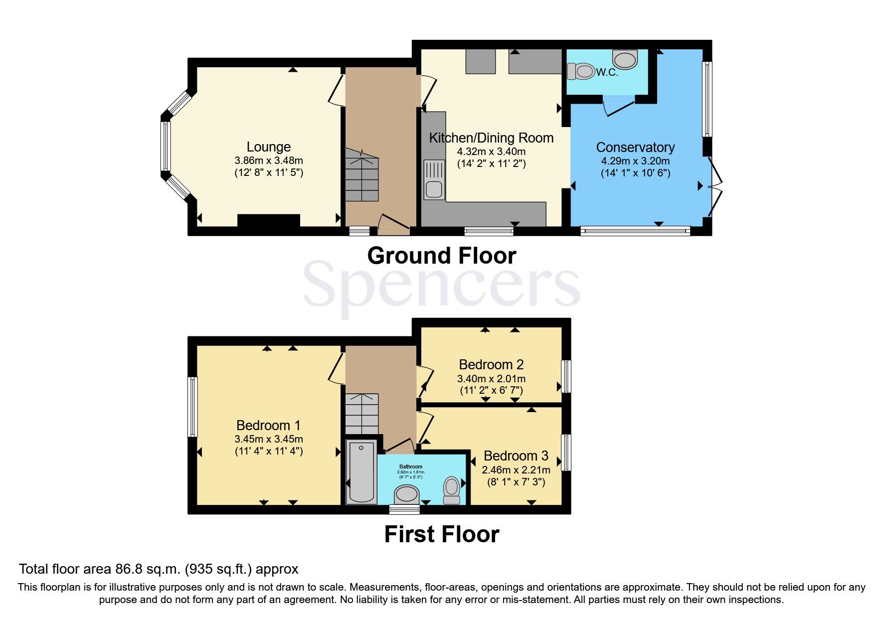 3 bed end terrace house for sale in Lansdowne Grove, Wigston