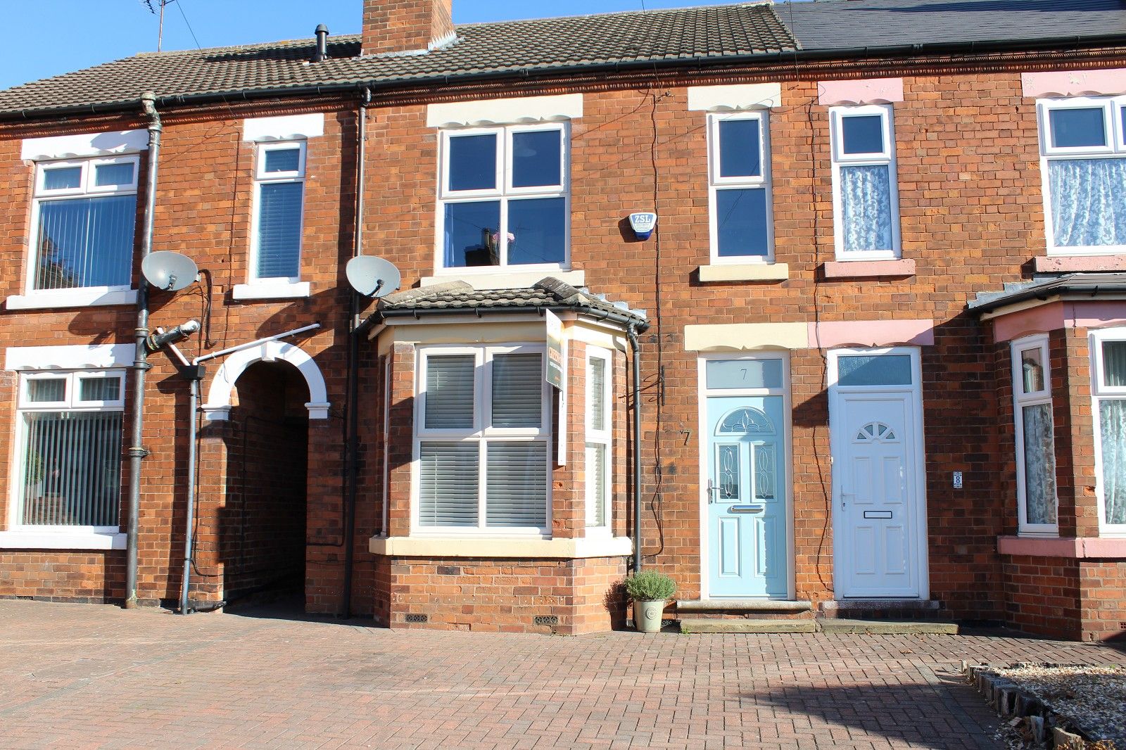 4 bed terraced house for sale in The Green, Swanwick, Derbyshire. DE55