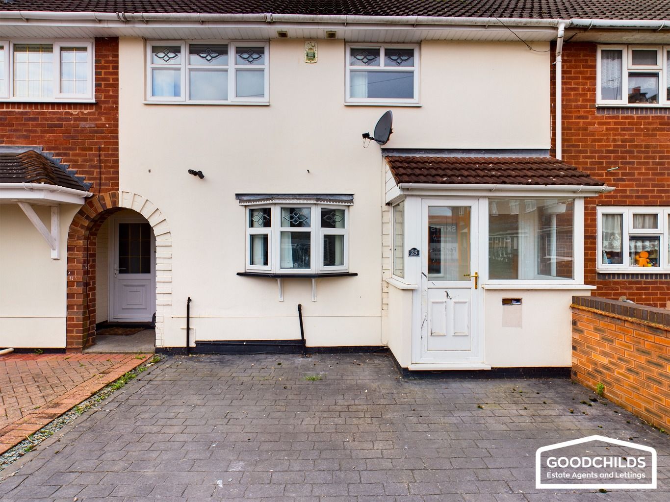 3 bed terraced house for sale in Cresswell Crescent, Mossley Estate