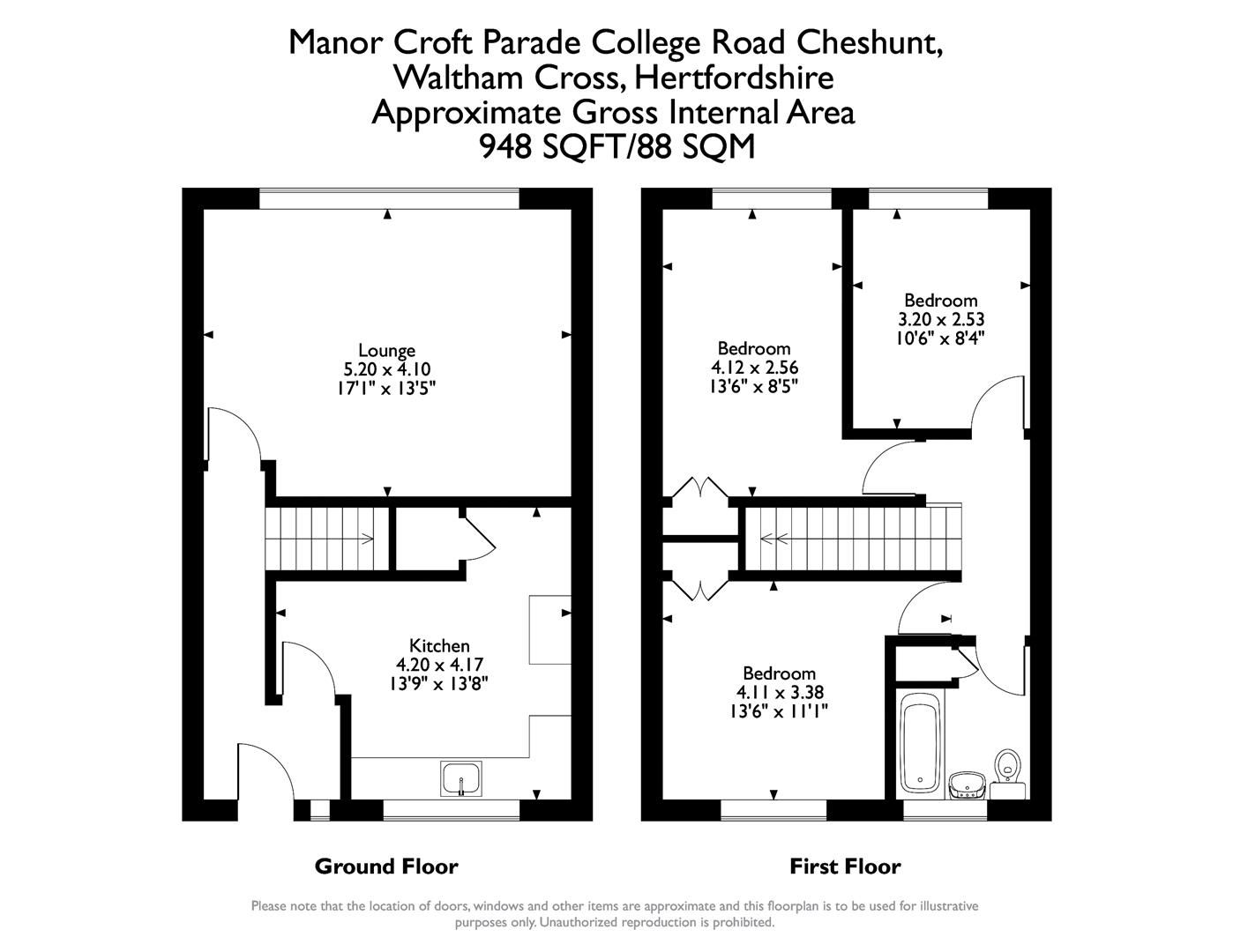 3 bed flat for sale in College Road, Cheshunt, Waltham Cross EN8 Zoopla
