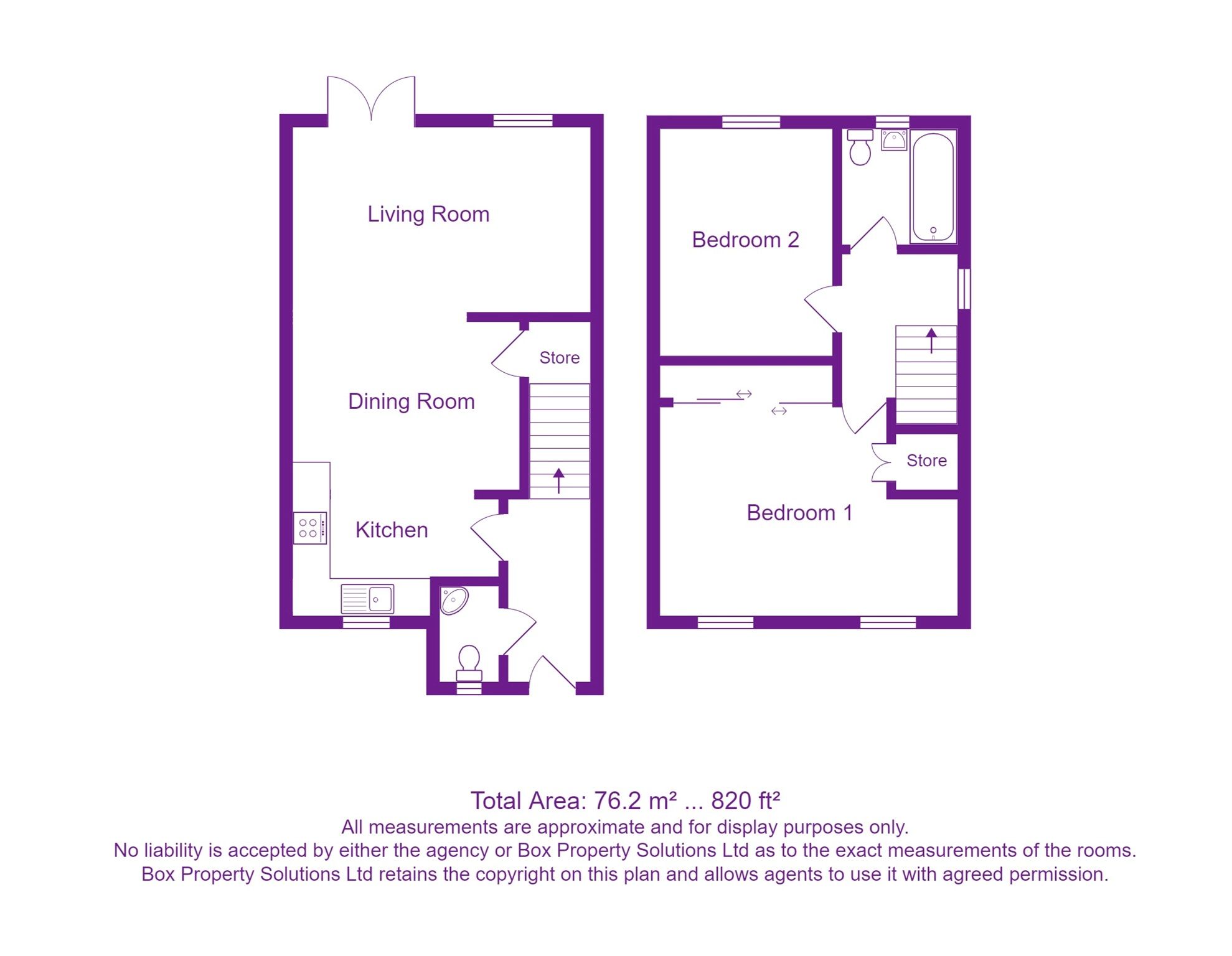 New home, 2 bed terraced house for sale in Bolton Road, Silsden