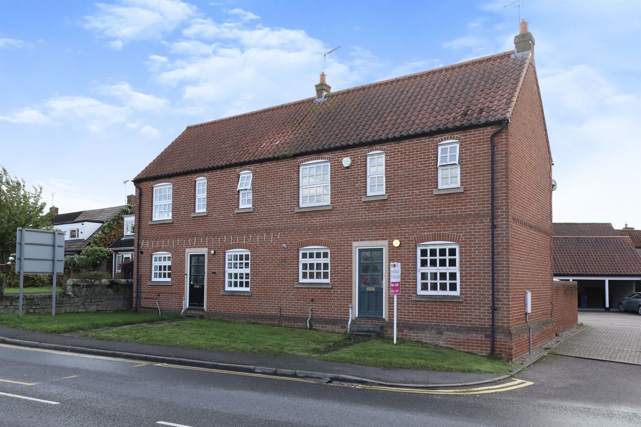 2 bed semidetached house for sale in Whitehouse Mews, Blyth, Worksop