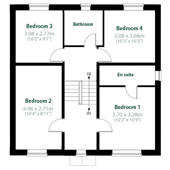New home, 4 bed detached house for sale in "The Highcliff" at Sterling Way, Shildon DL4 Zoopla
