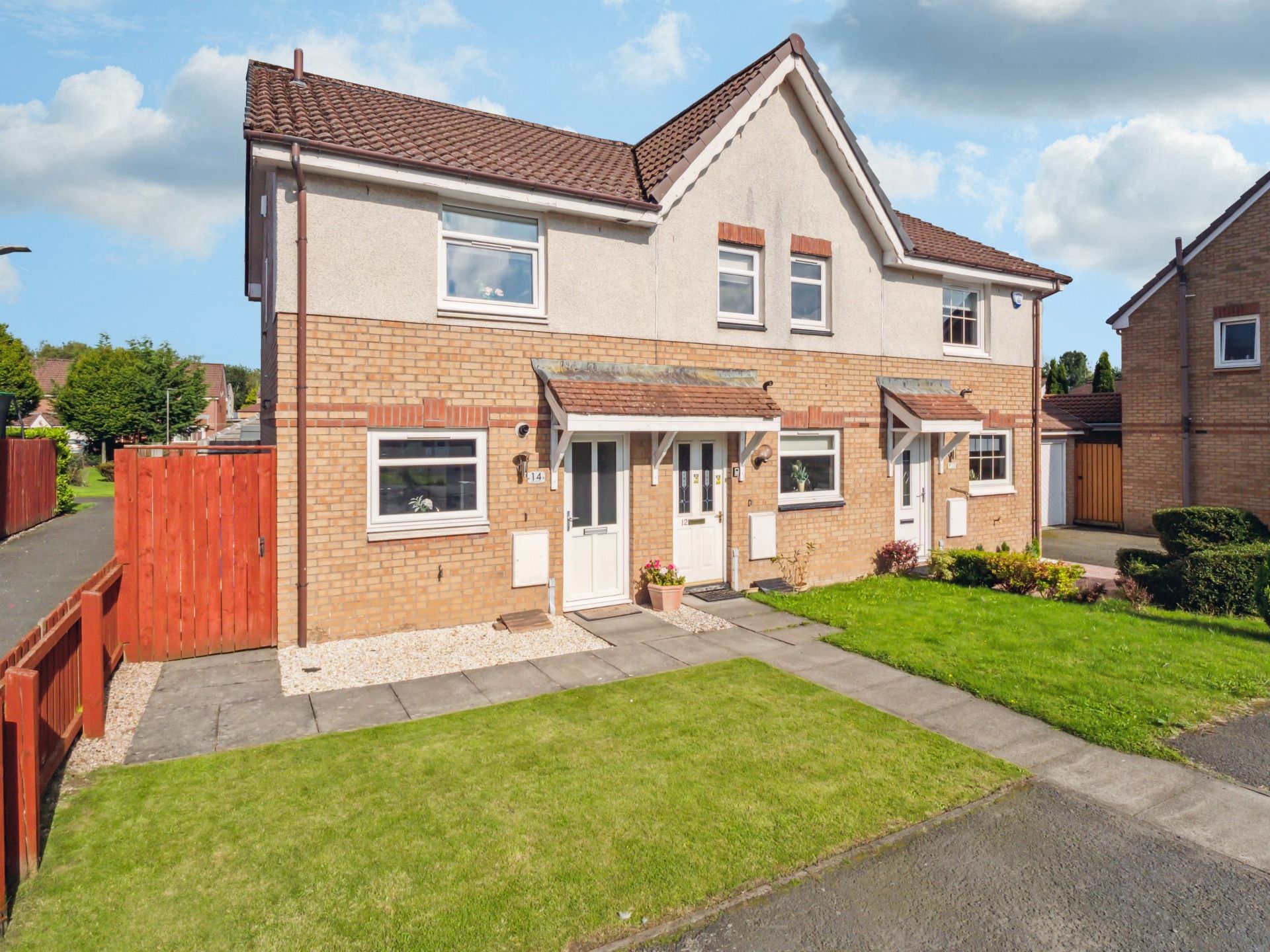 2 bed end terrace house for sale in Shiel Drive, Larkhall, Lanarkshire