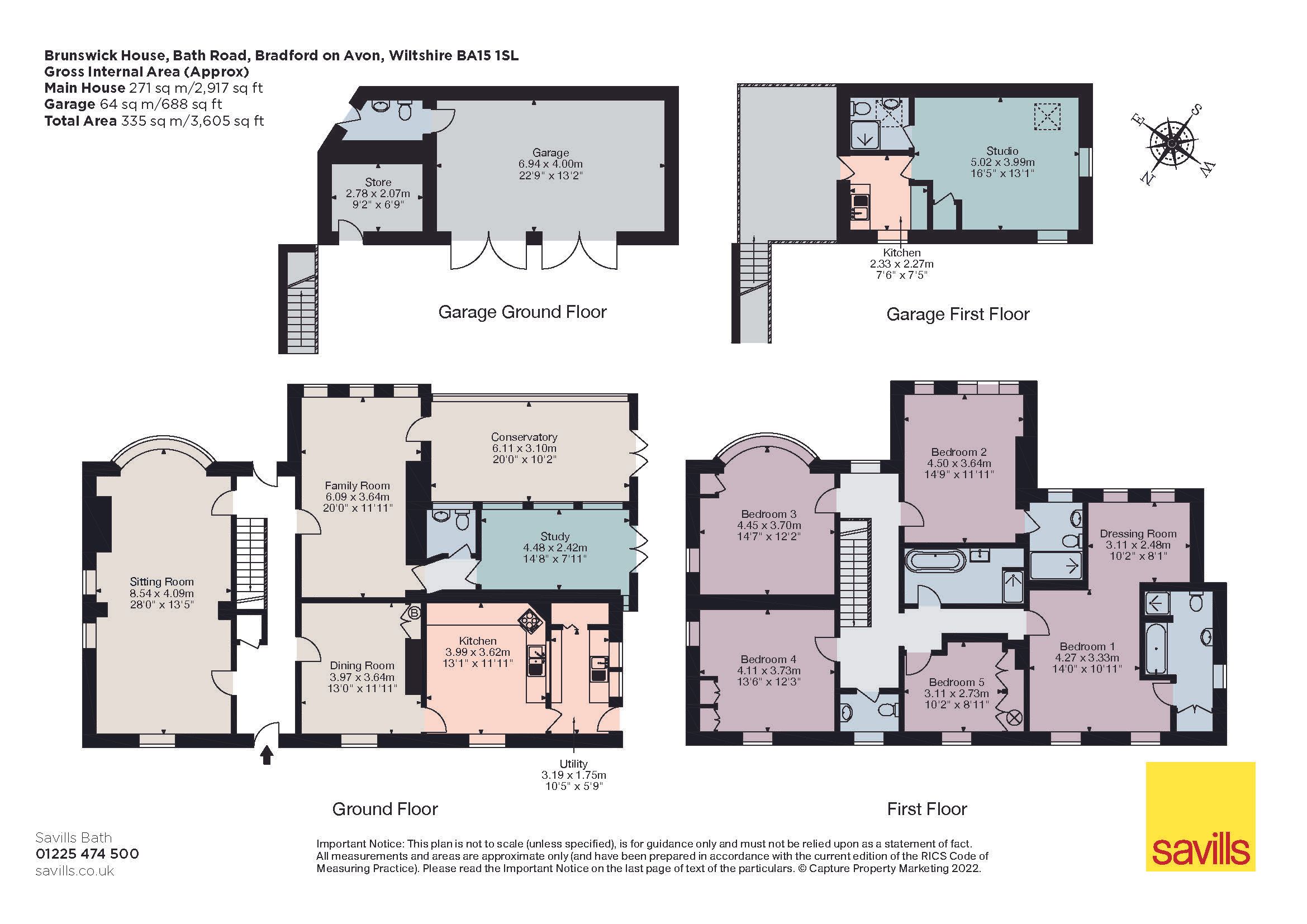 6 bed detached house for sale in Bath Road, BradfordOnAvon, Wiltshire BA15 Zoopla