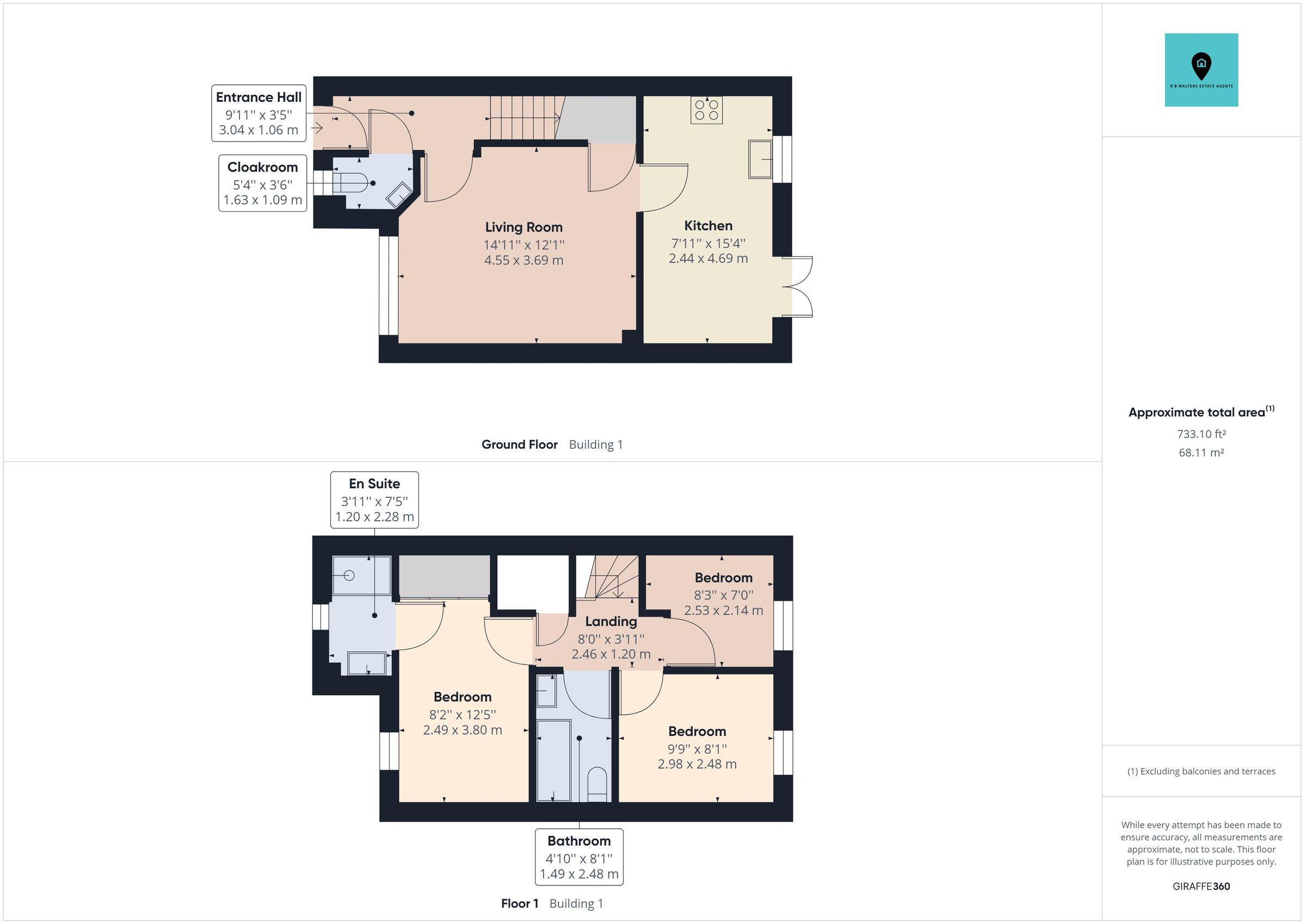 3 bed terraced house for sale in Pound Farm Courtyard, Brockworth