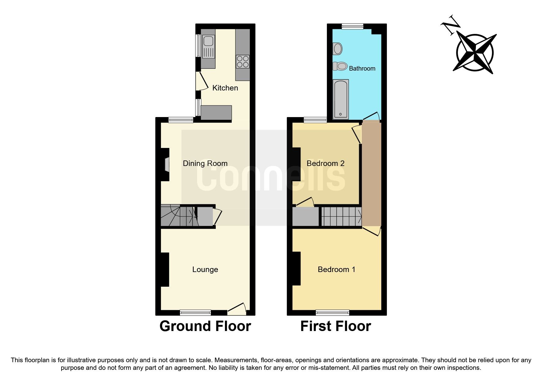 2 bed terraced house for sale in Sapcote Road, Stoney Stanton