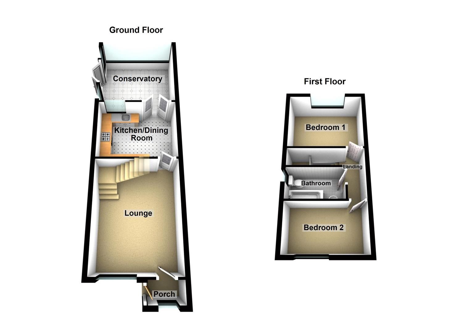 2 bed semidetached house for sale in Heol Waun Wen, Llangyfelach, Swansea SA6 Zoopla