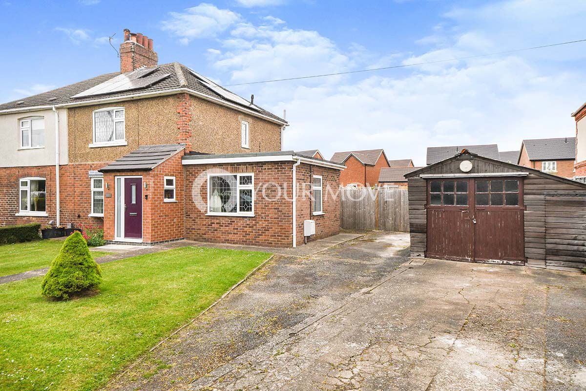 3 bed semidetached house for sale in Lincoln Road, Dunholme, Lincoln