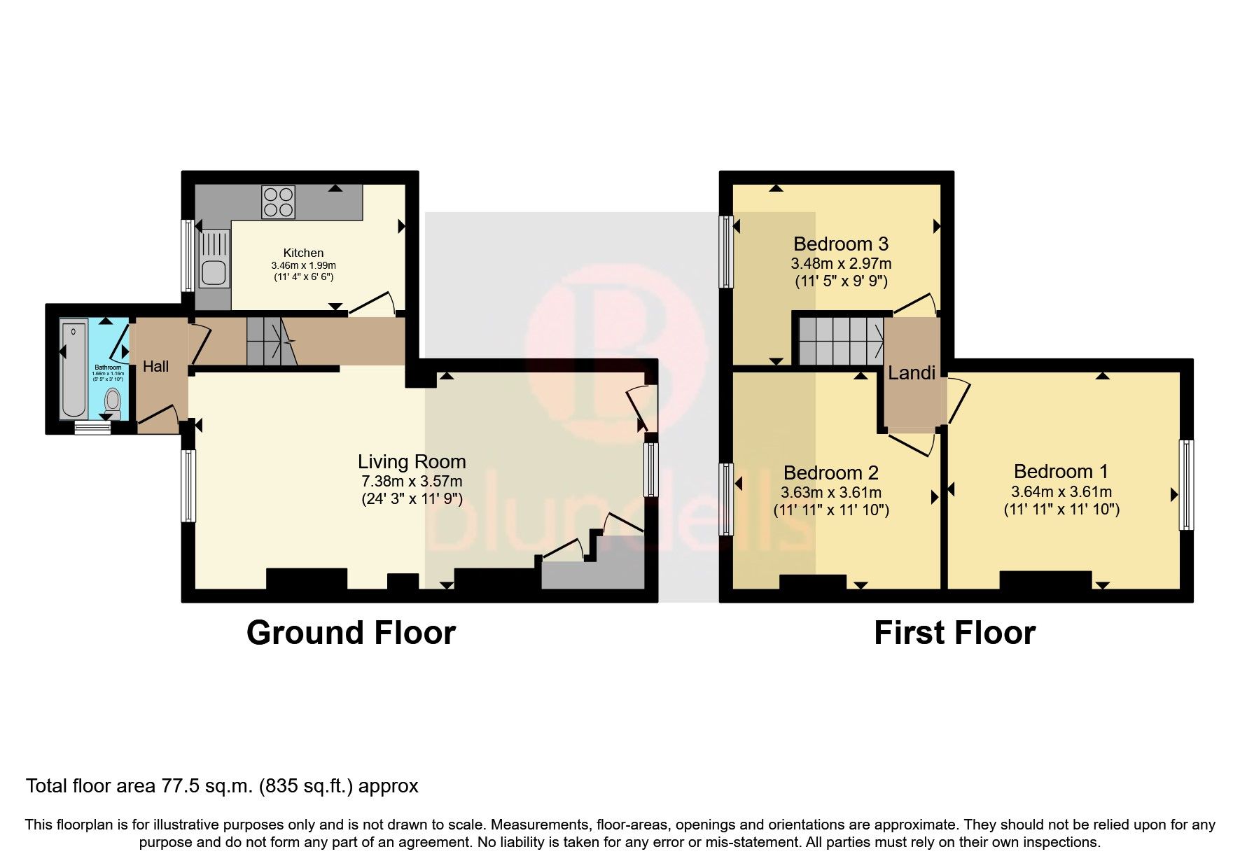 3 bed terraced house for sale in Ellis Street, Brinsworth, Rotherham