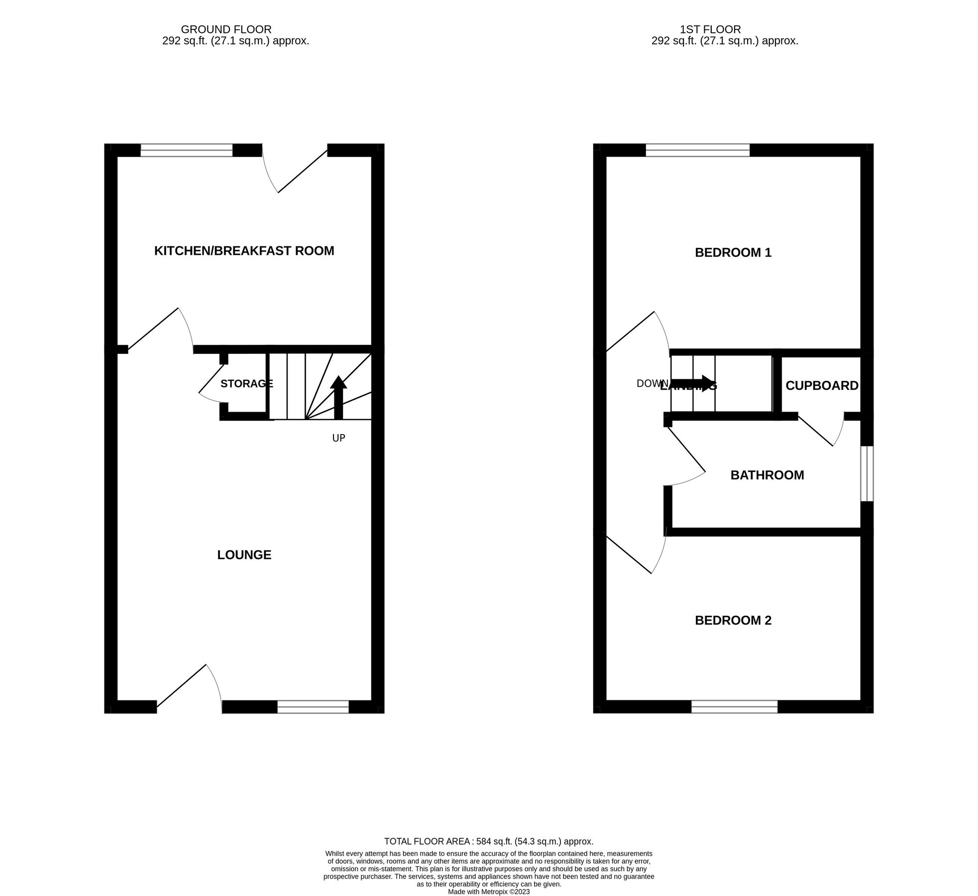 2 bed end terrace house for sale in Oakridge Close, Abbeymead