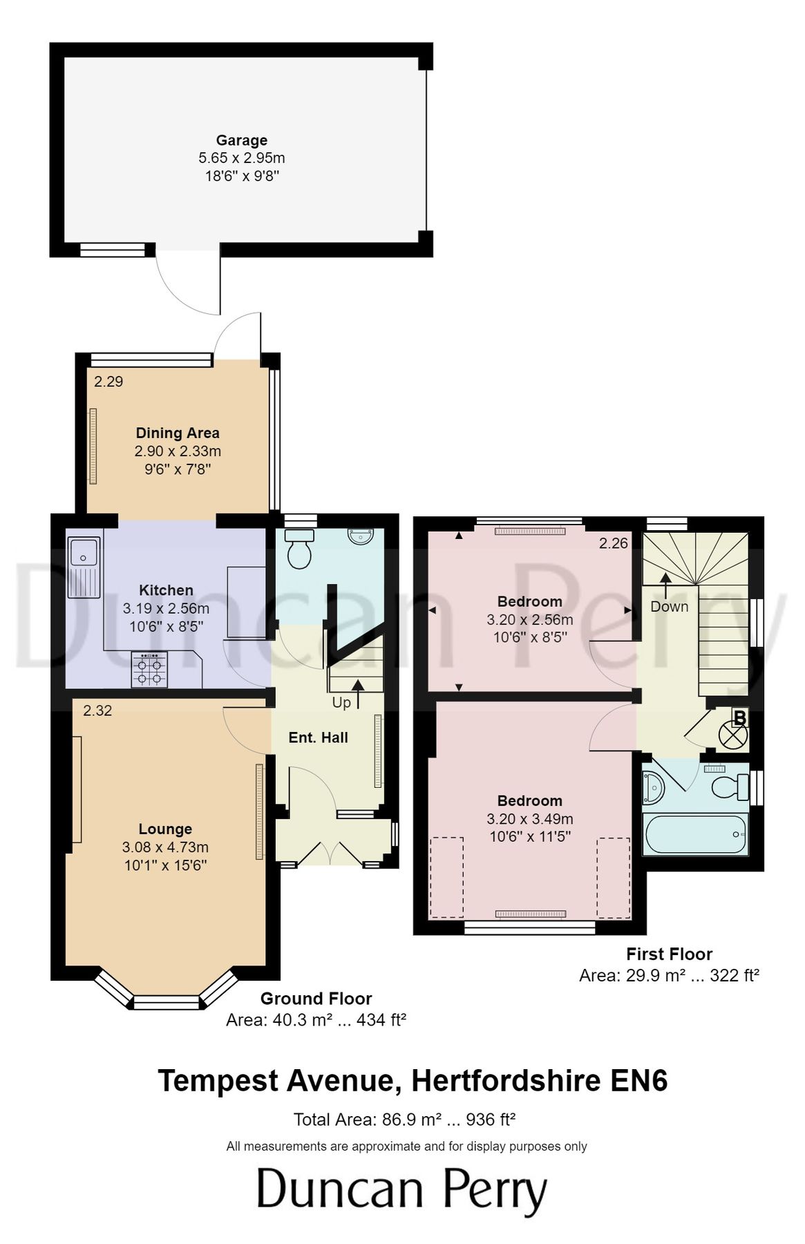 2 bed semidetached house for sale in Tempest Avenue, Potters Bar EN6