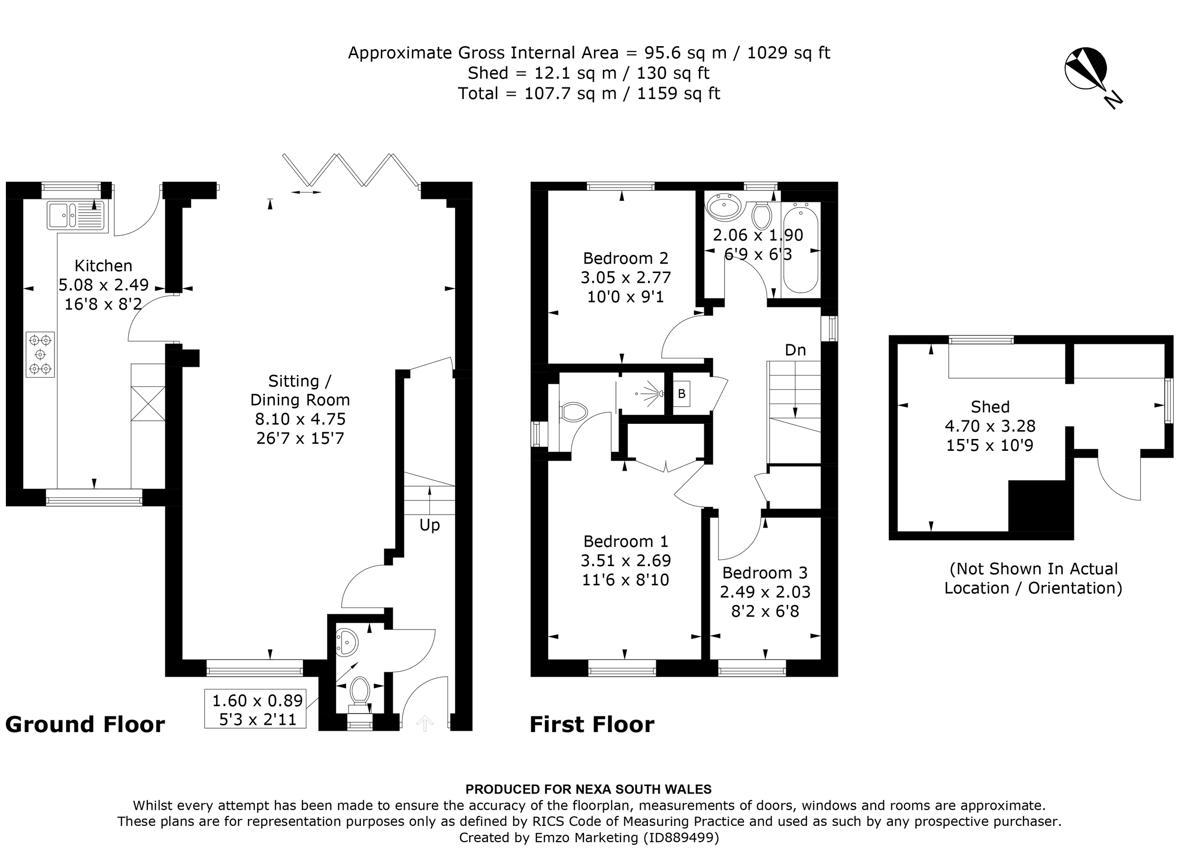 3 bed detached house for sale in Cwrt Neuadd Wen, Aberbargoed, Bargoed