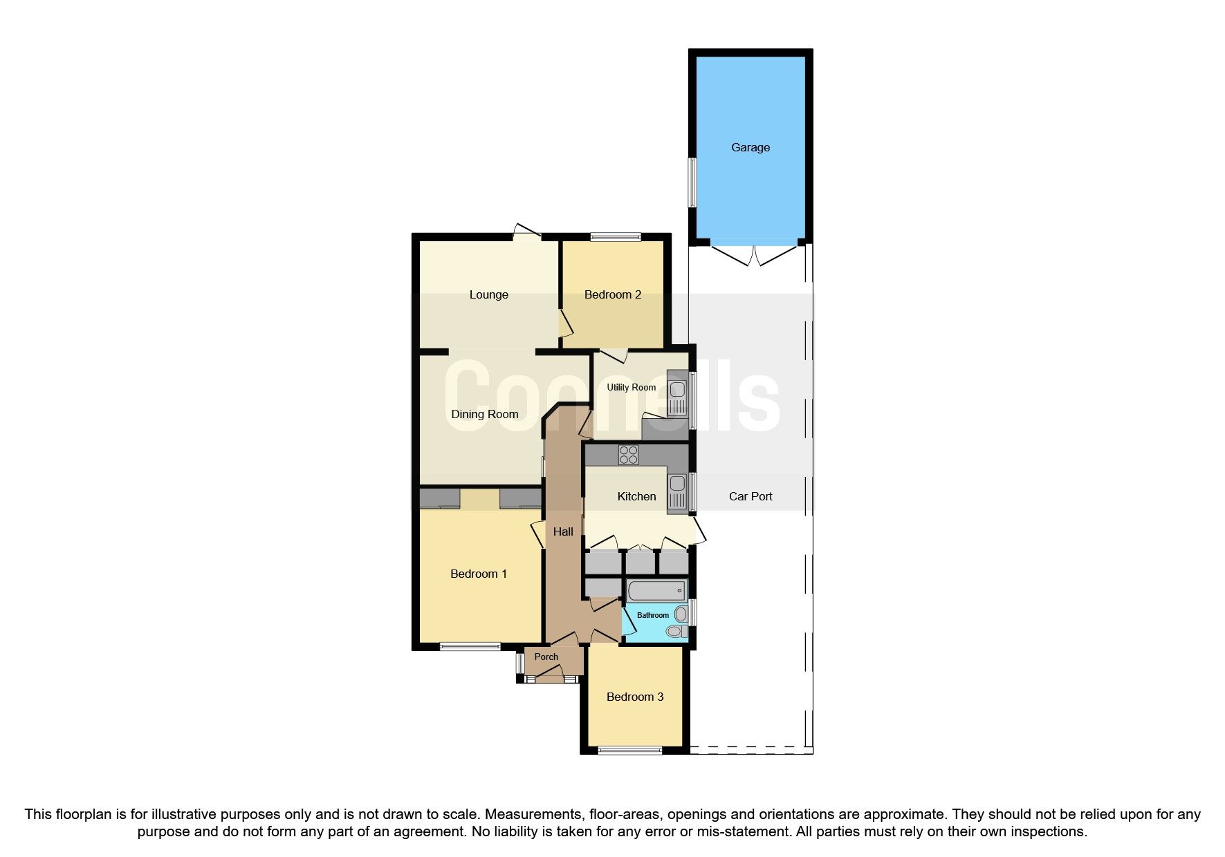 3 bed semidetached bungalow for sale in Wolverton Gardens, Horley RH6