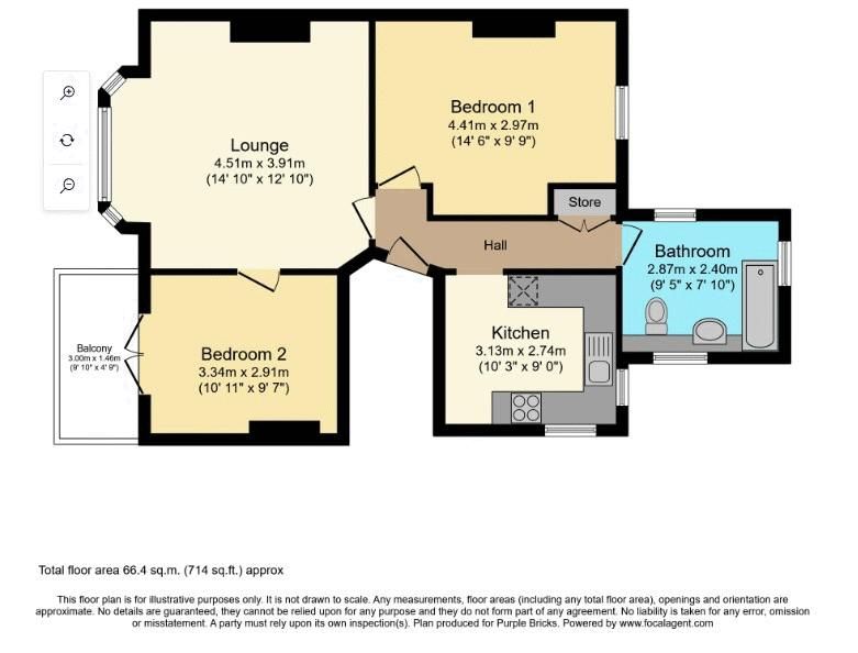 2 bed flat to rent in Brambledown Road, Sanderstead, South Croydon CR2