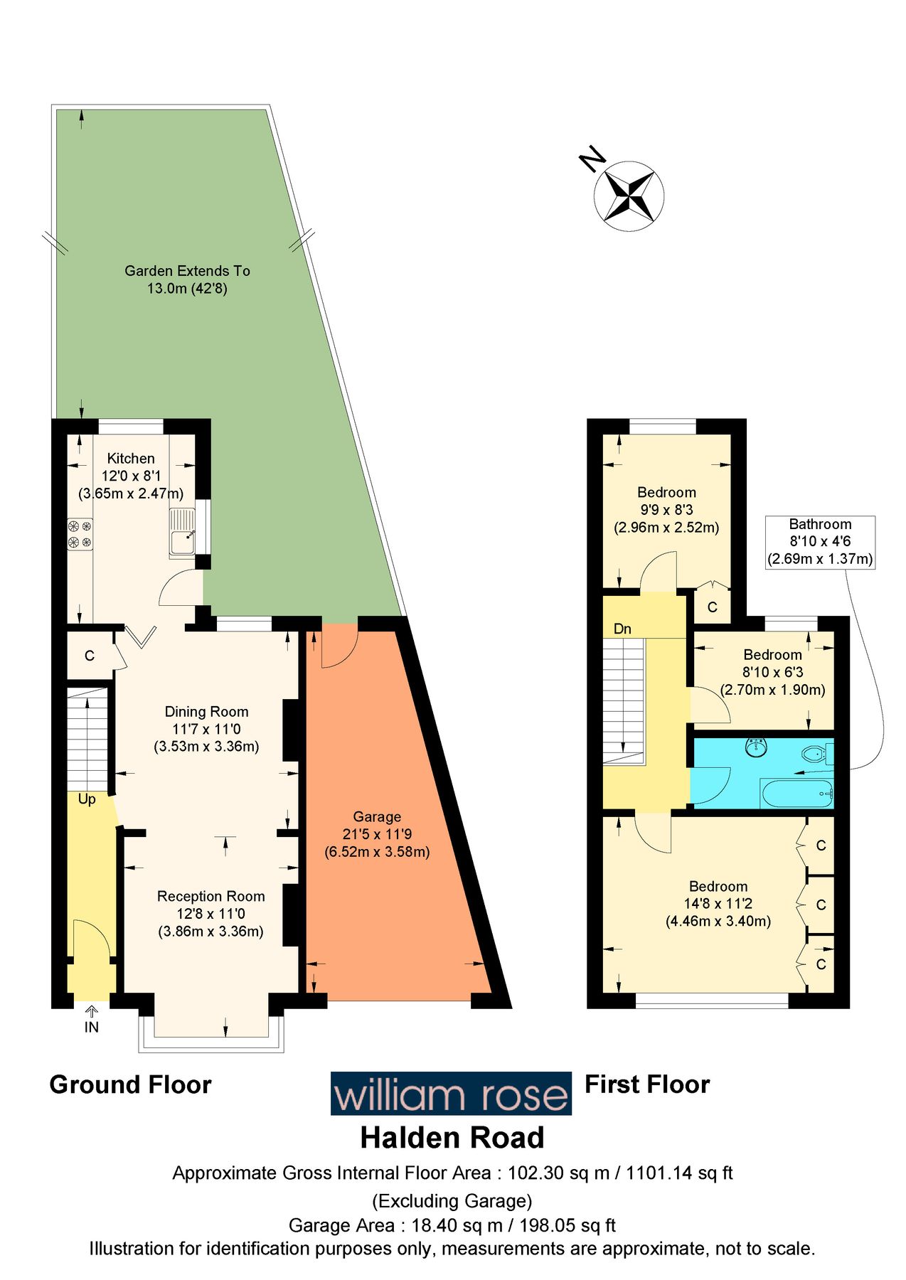 3 bed semidetached house for sale in Haldan Road, Highams Park, London