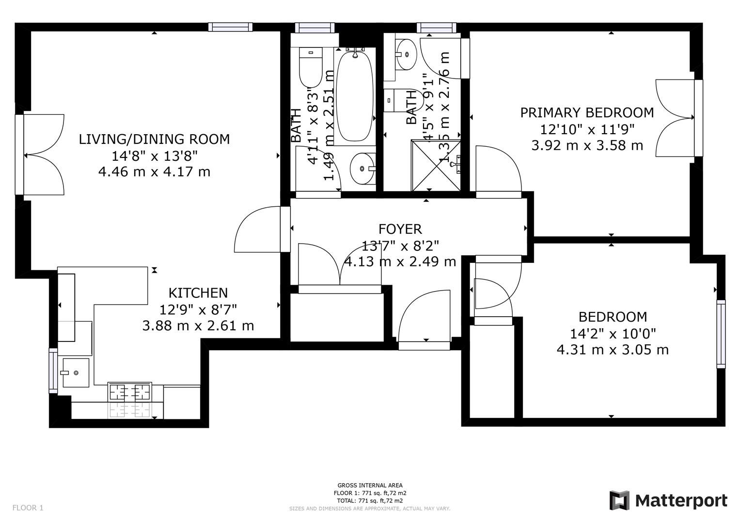 2 bed flat for sale in Omoa Road, Cleland, Motherwell ML1 Zoopla
