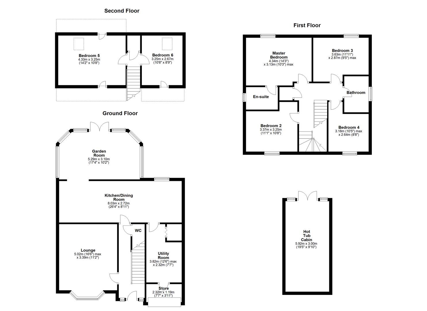 6 bed detached house for sale in Cavendish Road, Tean, StokeOnTrent