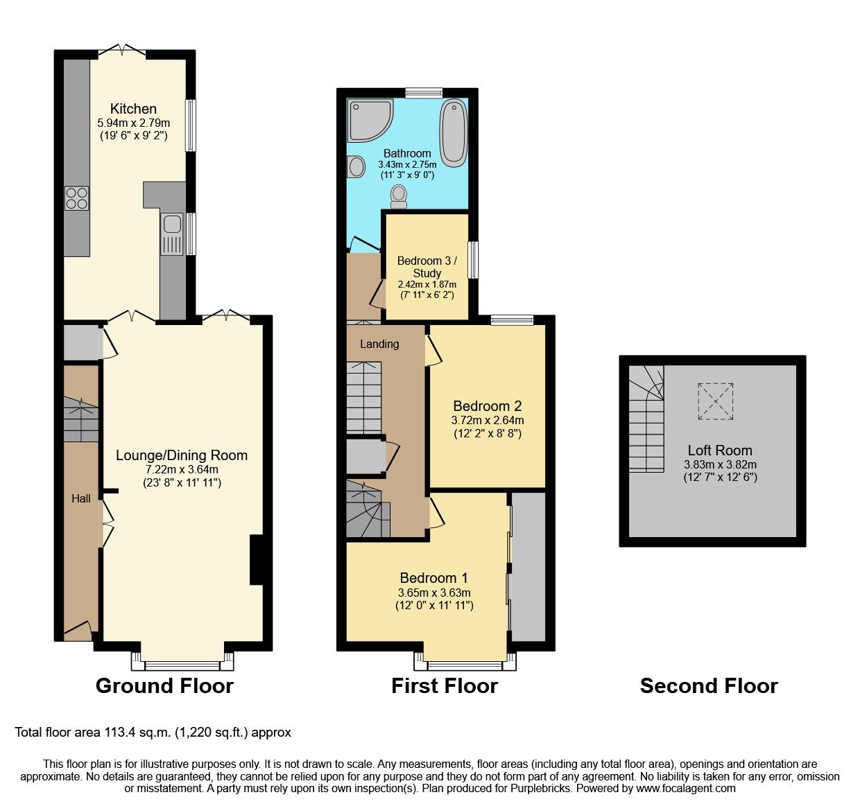 3 bed terraced house for sale in St. Johns Road, Gillingham ME7 Zoopla