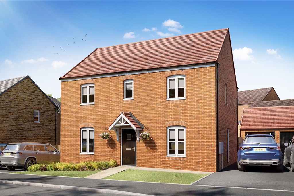 New home, 4 bed detached house for sale in "Bradgate" at White Post