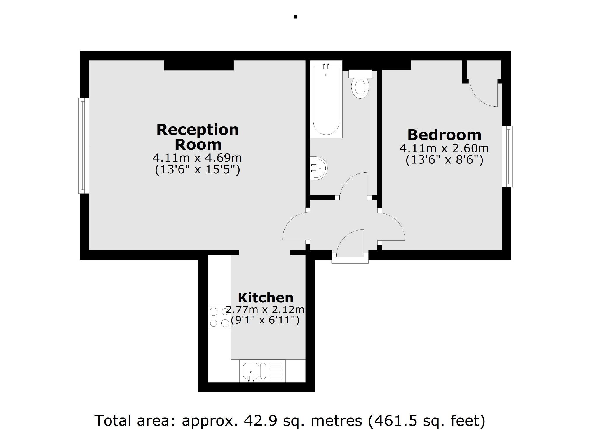 1 bed flat for sale in Sussex Way, London N7 Zoopla