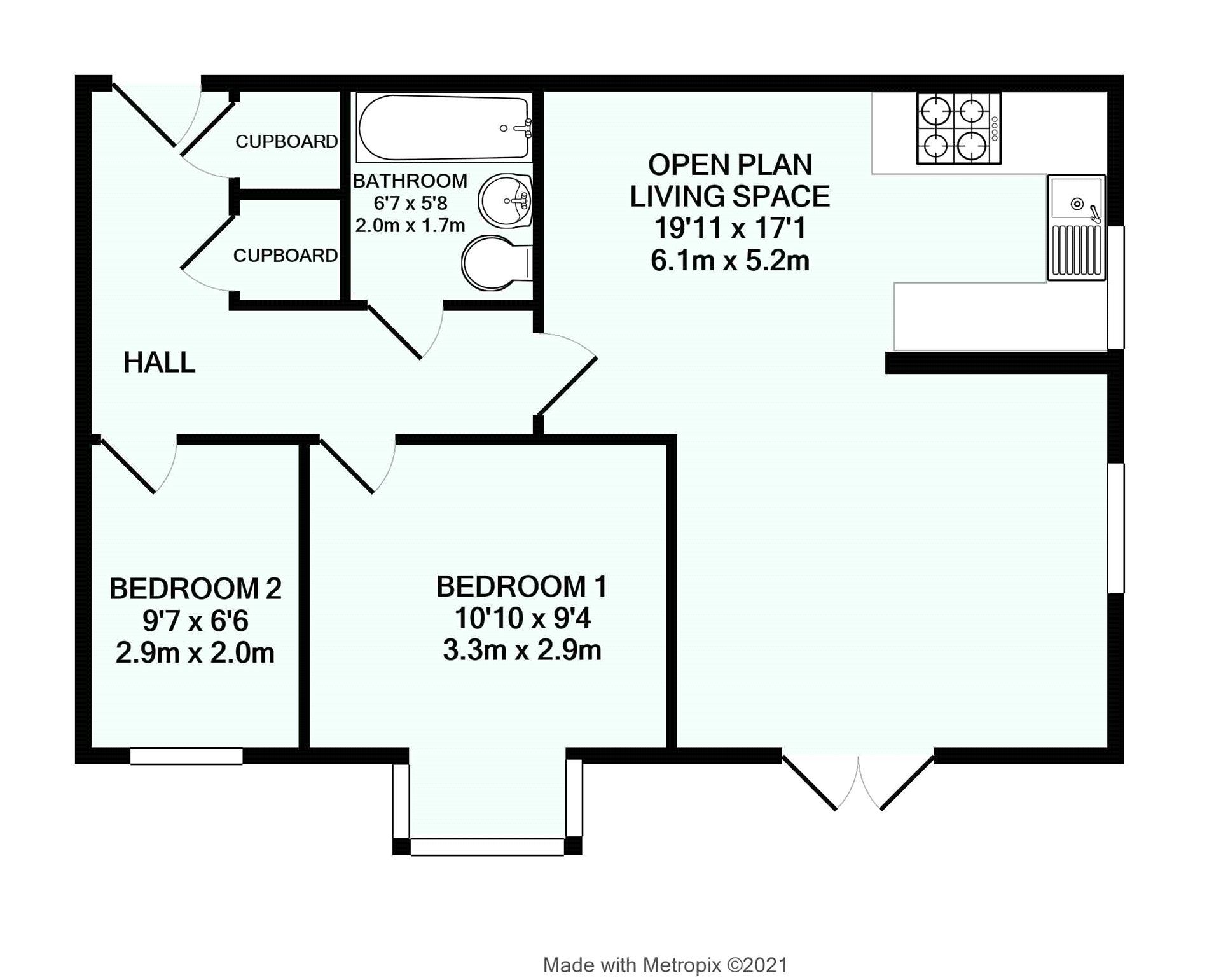 2 Bed Flat For Sale In Moorlands Reach Old Newton Road Heathfield