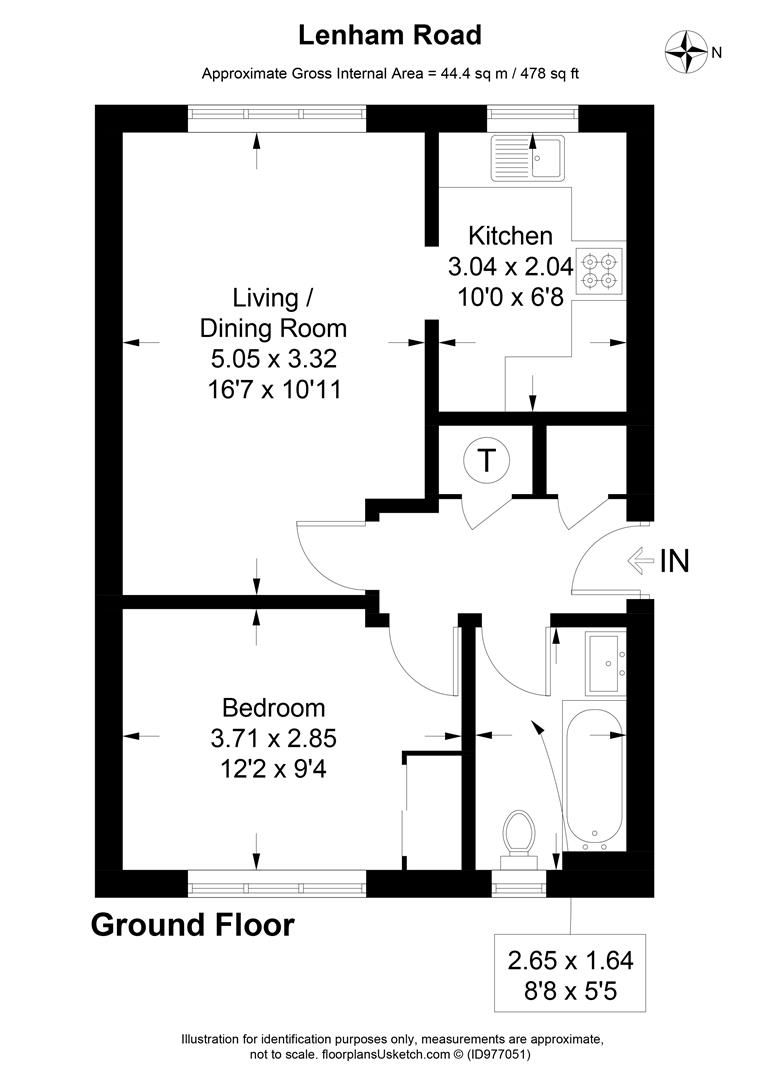 1 bed flat for sale in Lenham Road, Sutton SM1 Zoopla