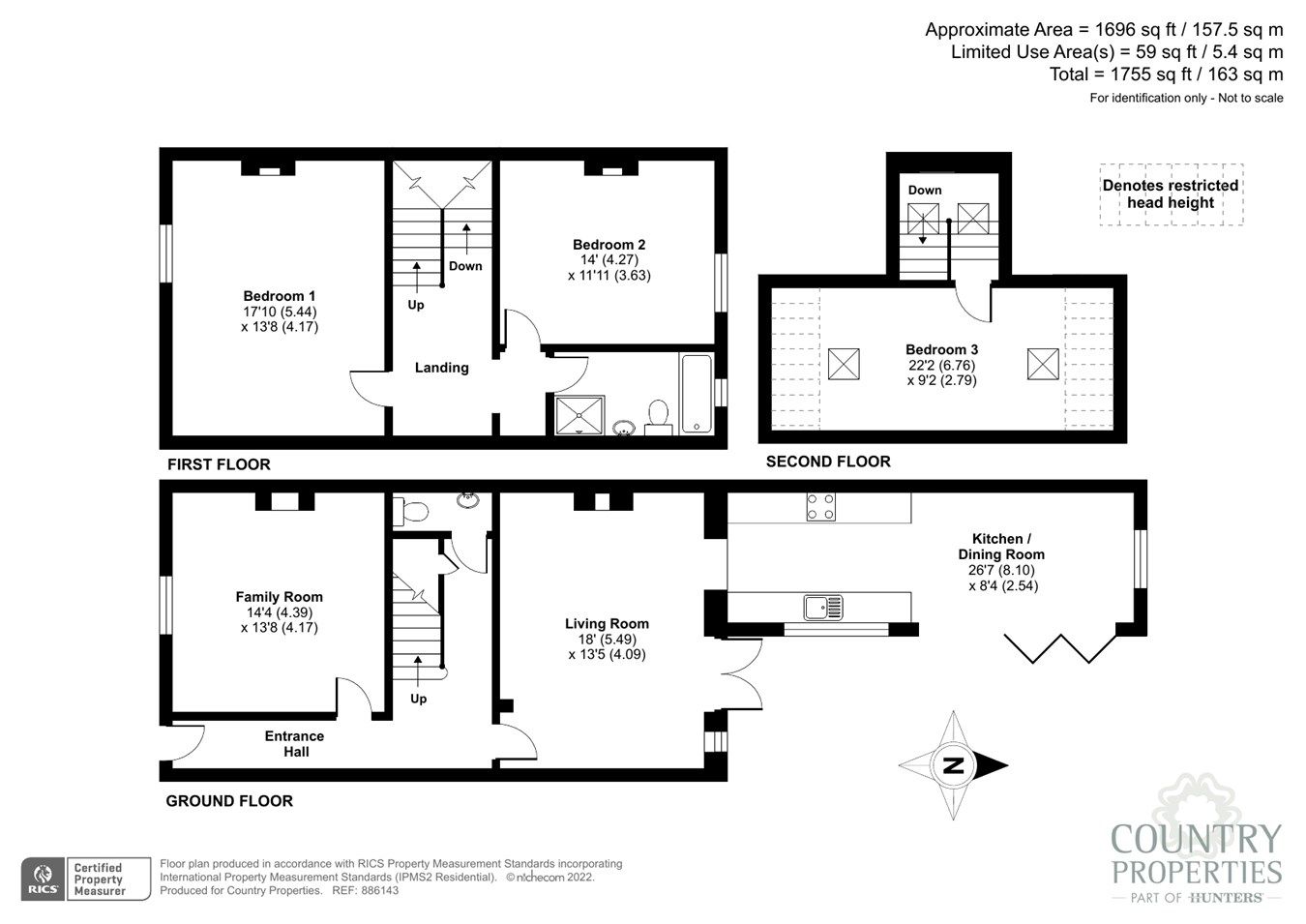 3 bed terraced house for sale in Clifton Road, Shefford SG17 Zoopla