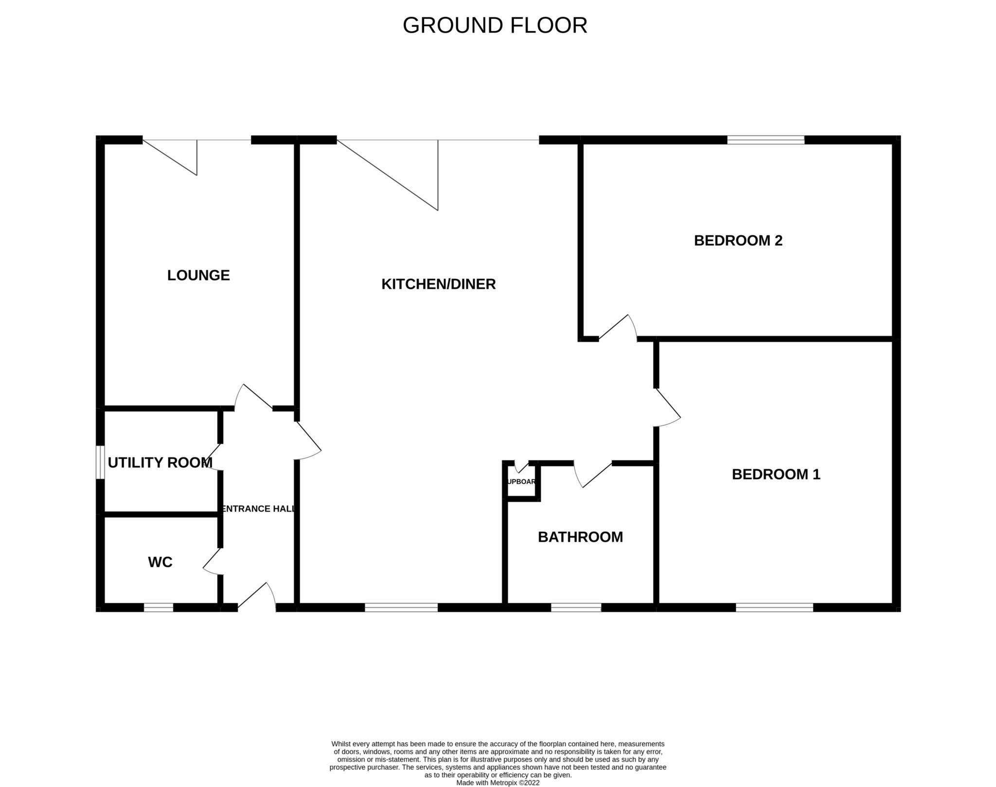 New home, 2 bed detached bungalow for sale in Mill Close, Blofield