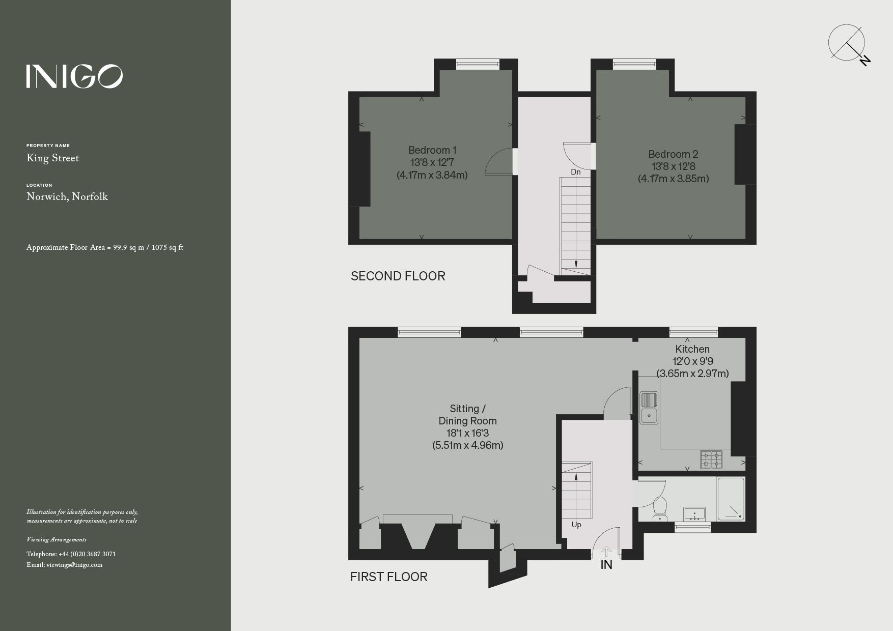 2 bed flat for sale in King Street, Norwich, Norfolk NR1 Zoopla
