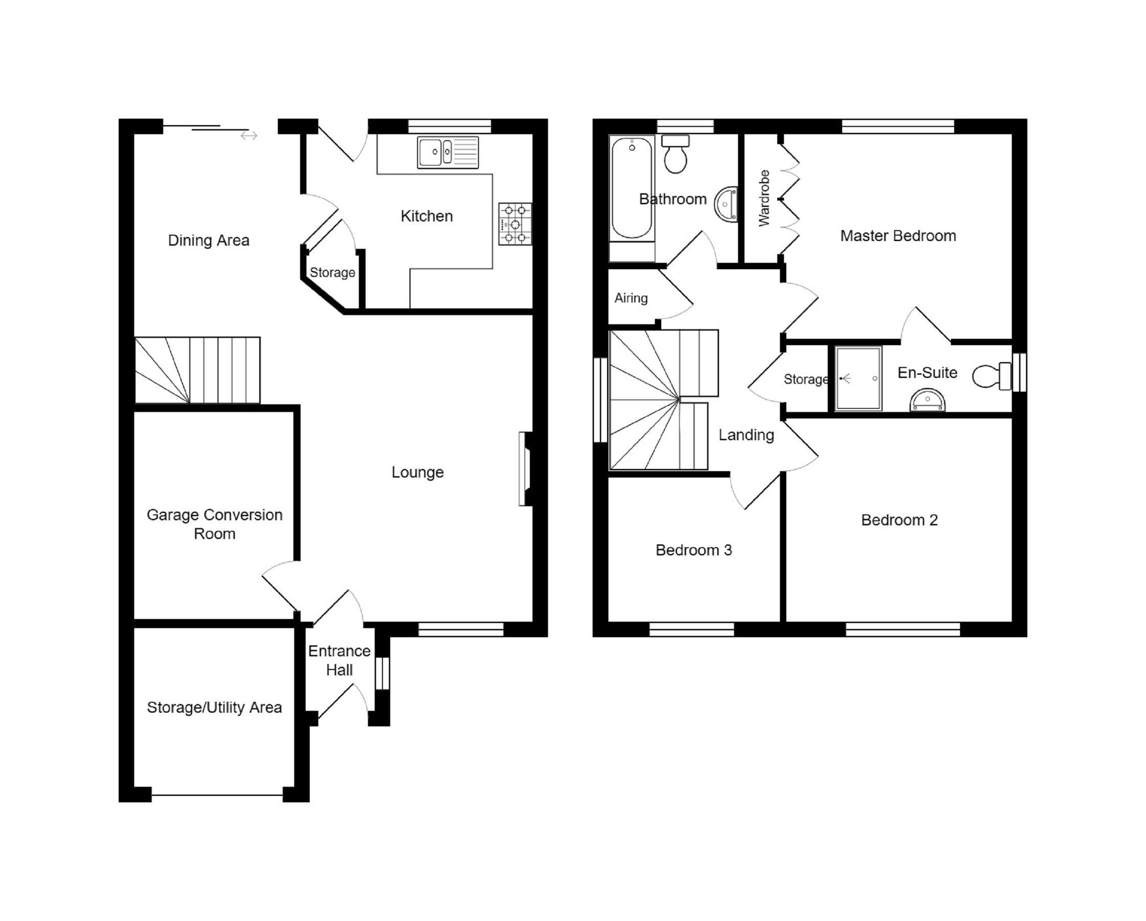 3 bed detached house for sale in LlwynYGroes, Broadlands, Bridgend