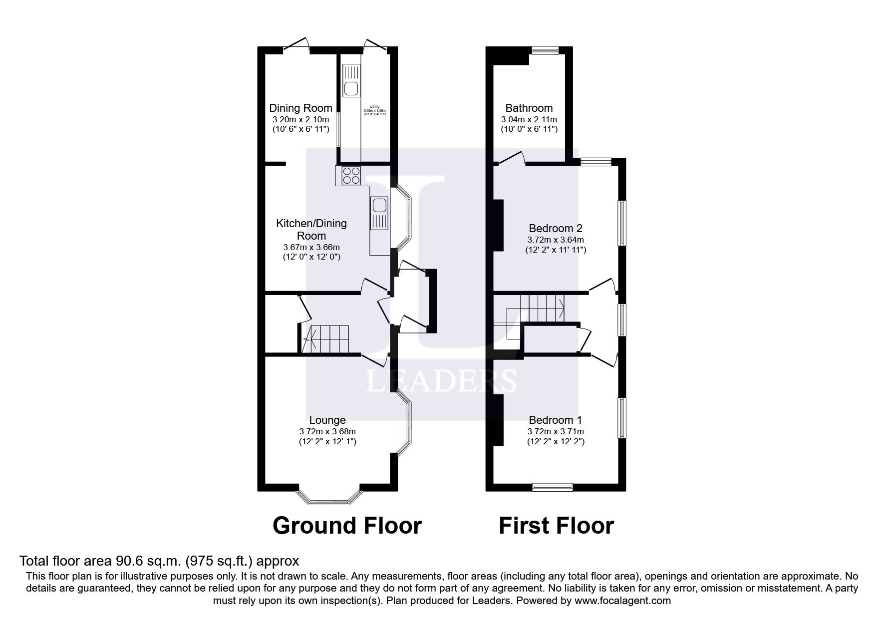 2 bed end terrace house to rent in Chestnut Avenue, Chellaston, Derby