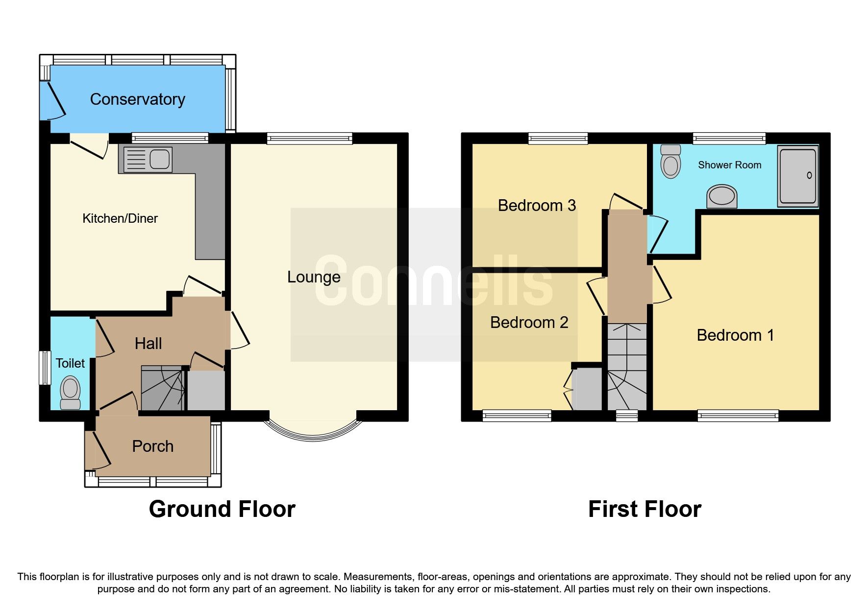 3 bed semidetached house for sale in Uttoxeter Road, Hill Ridware