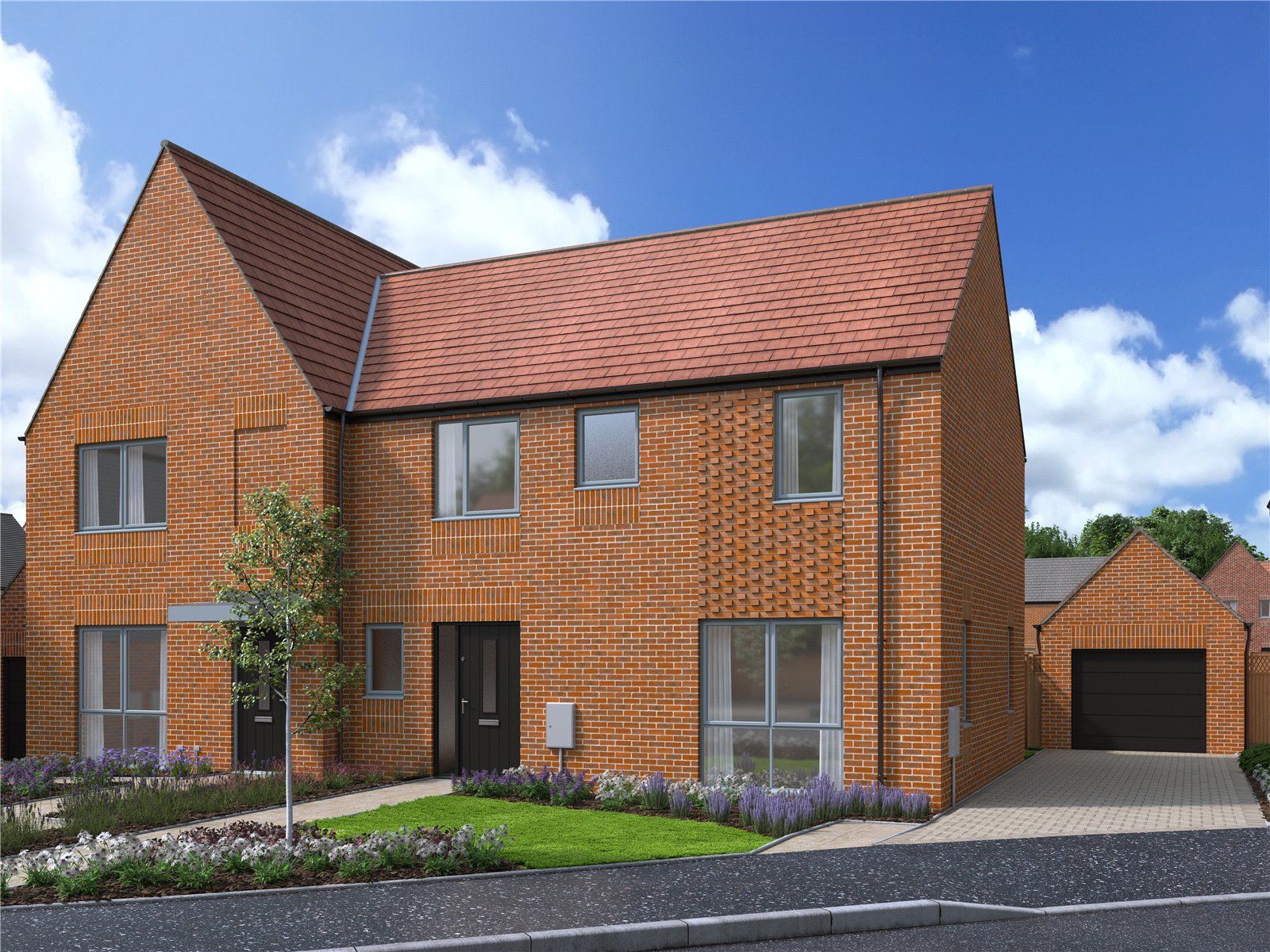 New home, 4 bed detached house for sale in Abbey Meadows, Barrow Hall
