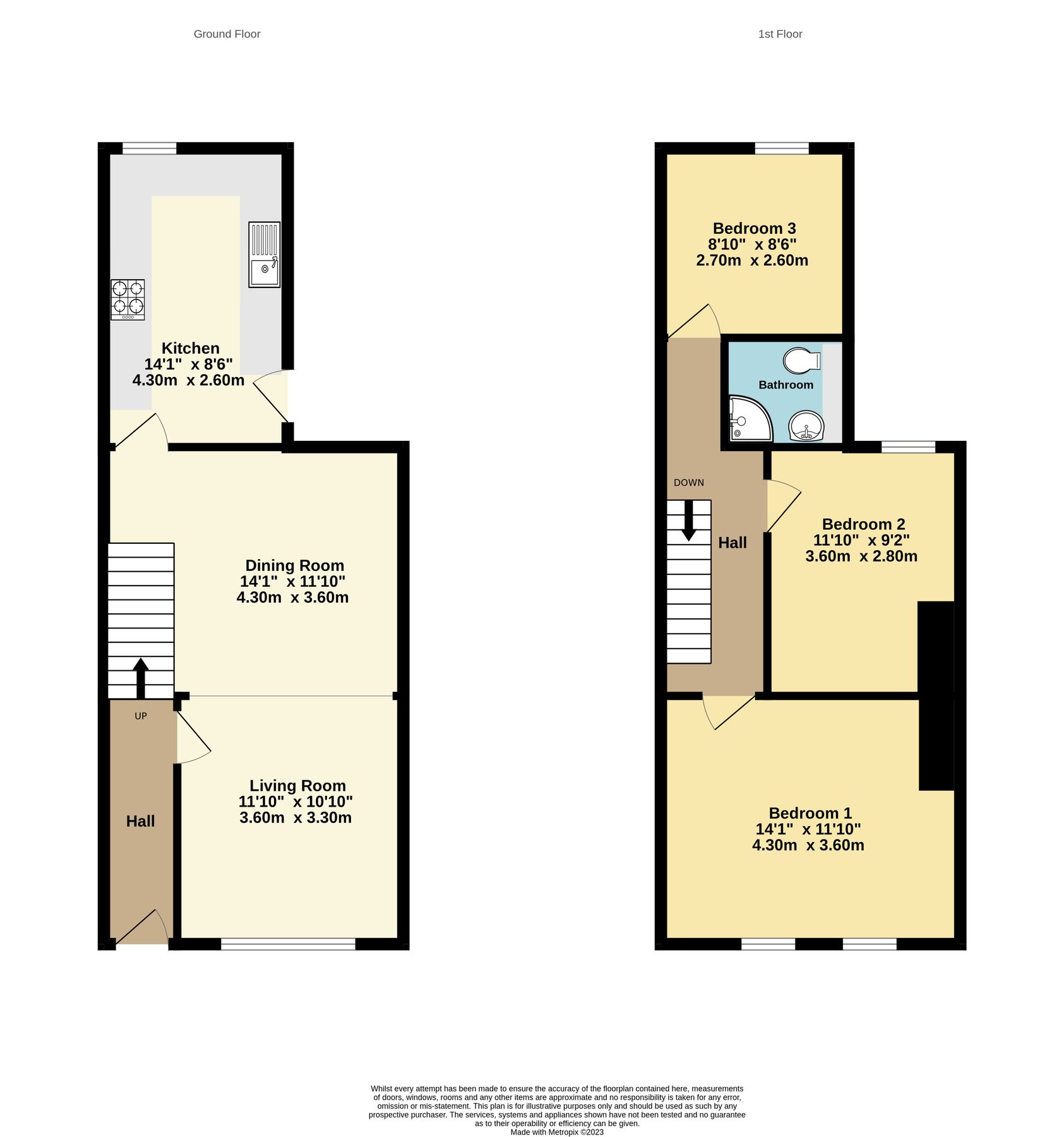 3 bed terraced house for sale in Luckwell Road, Bristol BS3 Zoopla