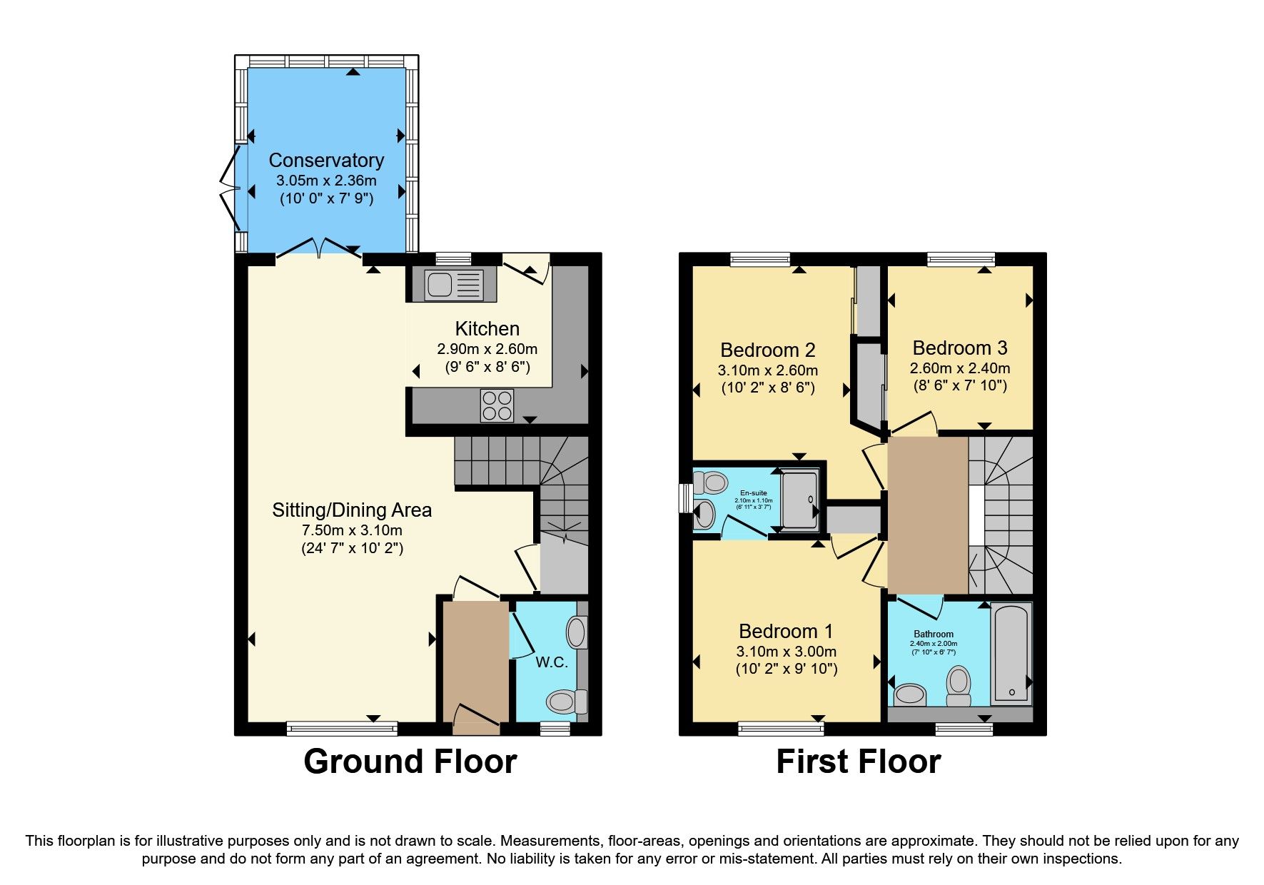 3 bed semidetached house for sale in Mellerstain Grove, Yoker, Glasgow